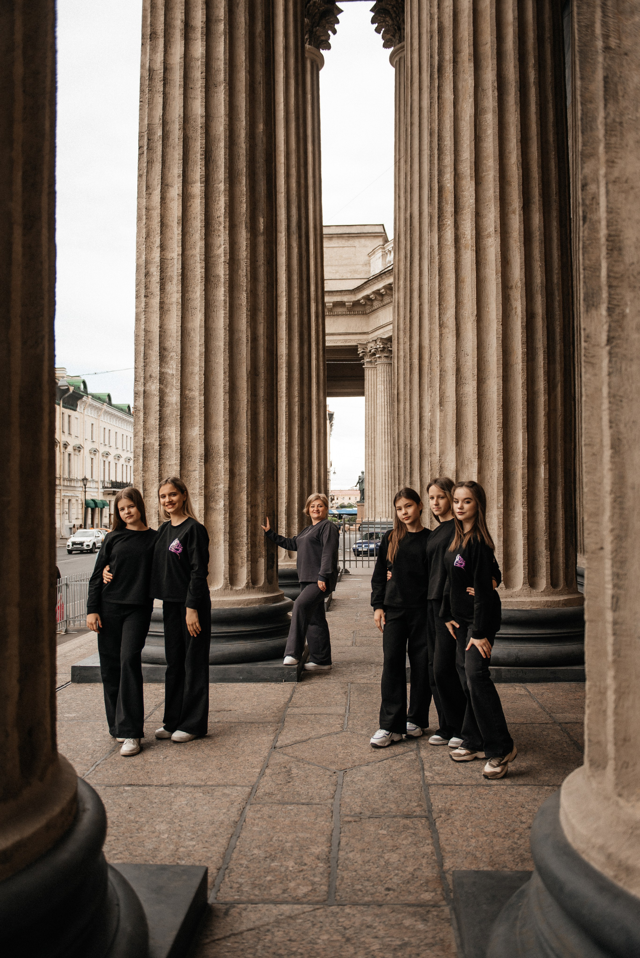 контент фотосъёмка для студии танца у Казанского собора