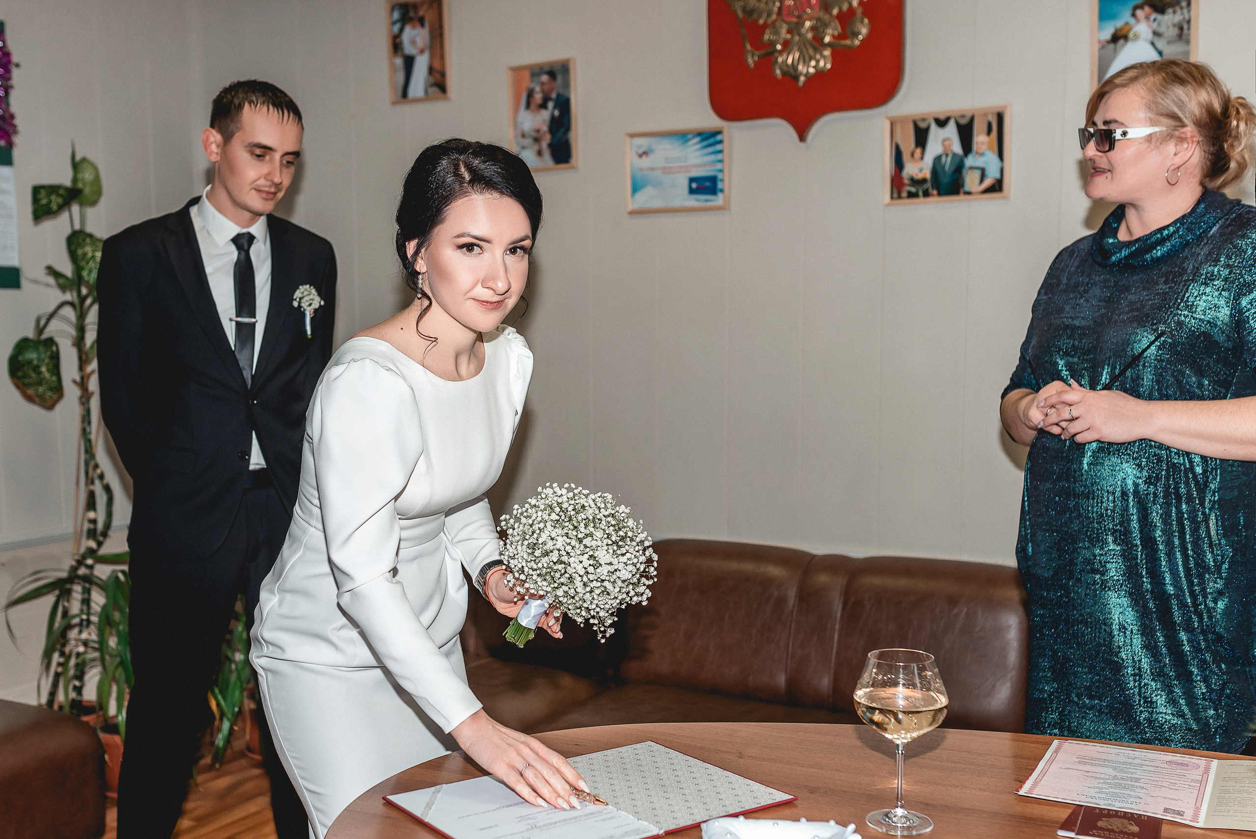 Роспись Екатерины и Михаила 23.12.23. Семейный и детский фотограф Наталья Горда