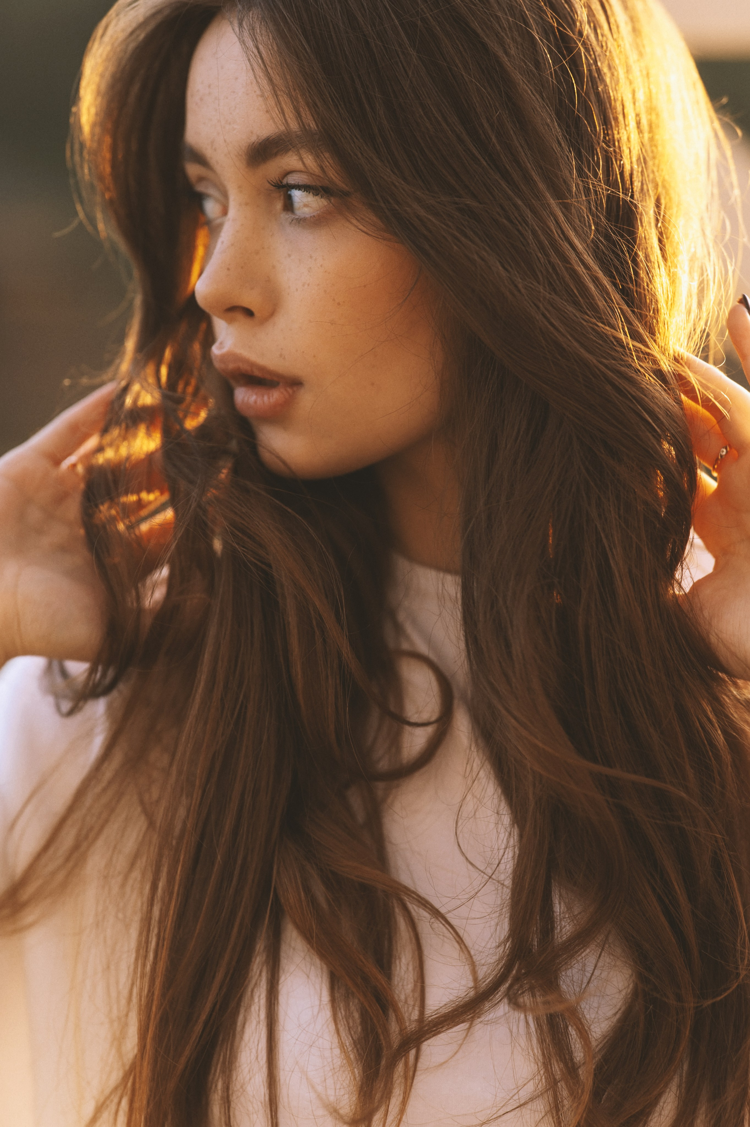 Фотосессия на закате в Гребнево. Свадебный и семейный фотограф Виктория Носачёва. Щелково, Москва и МО