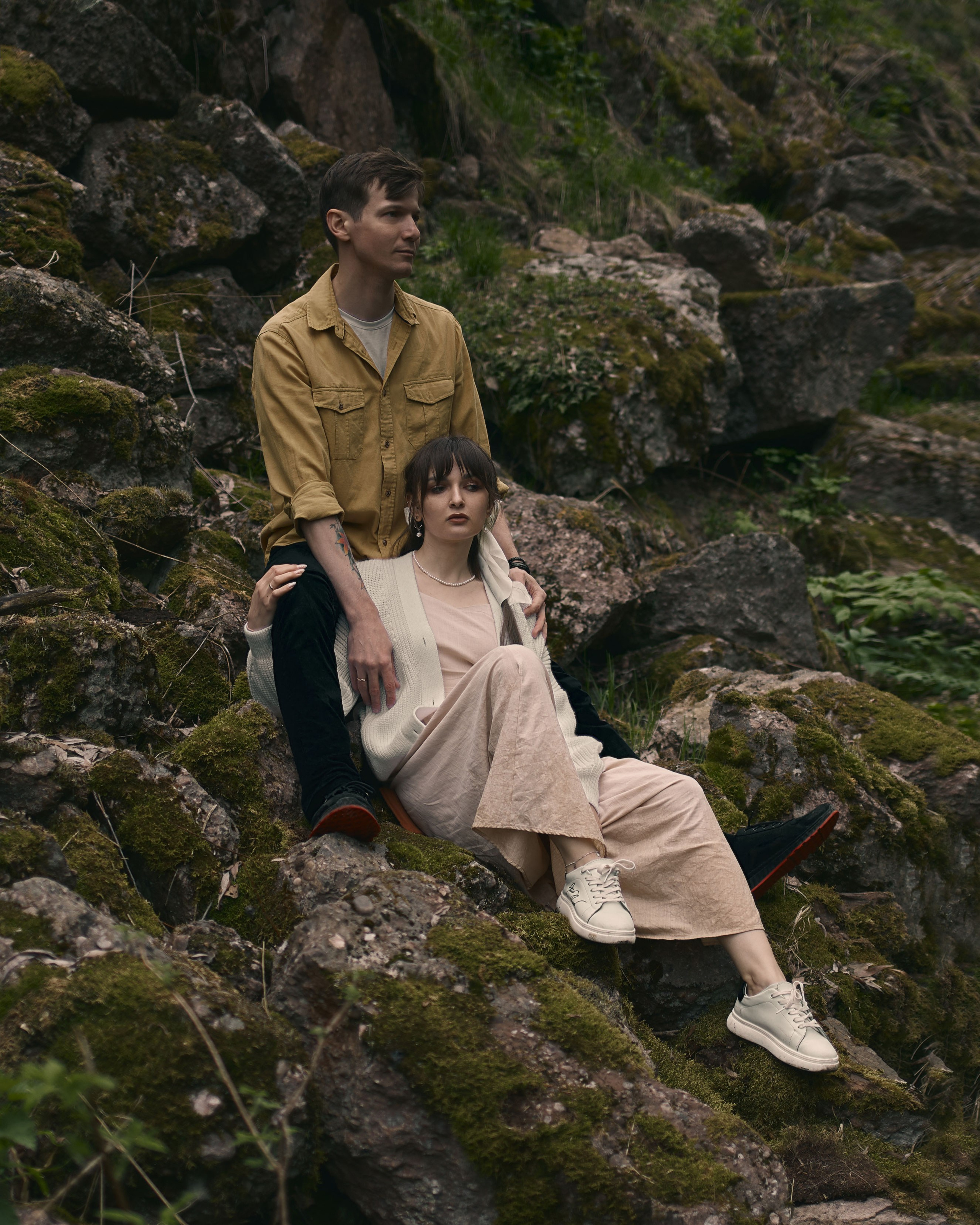 На водопаде. Фотограф в Уфе Кира Прозорова. Свадебные, портретные и семейные съемки