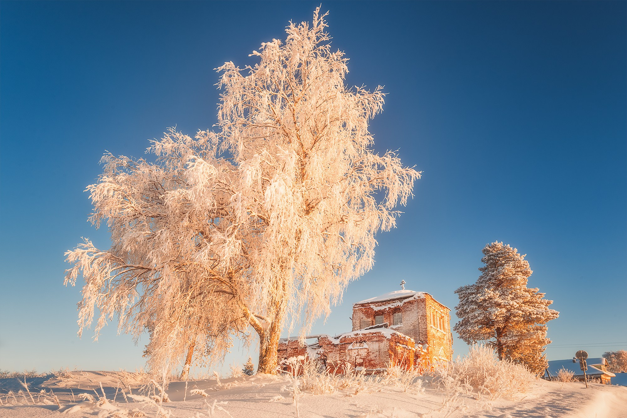 Пейзаж. Аэросъемка в Архангельске, Александр Ермолин