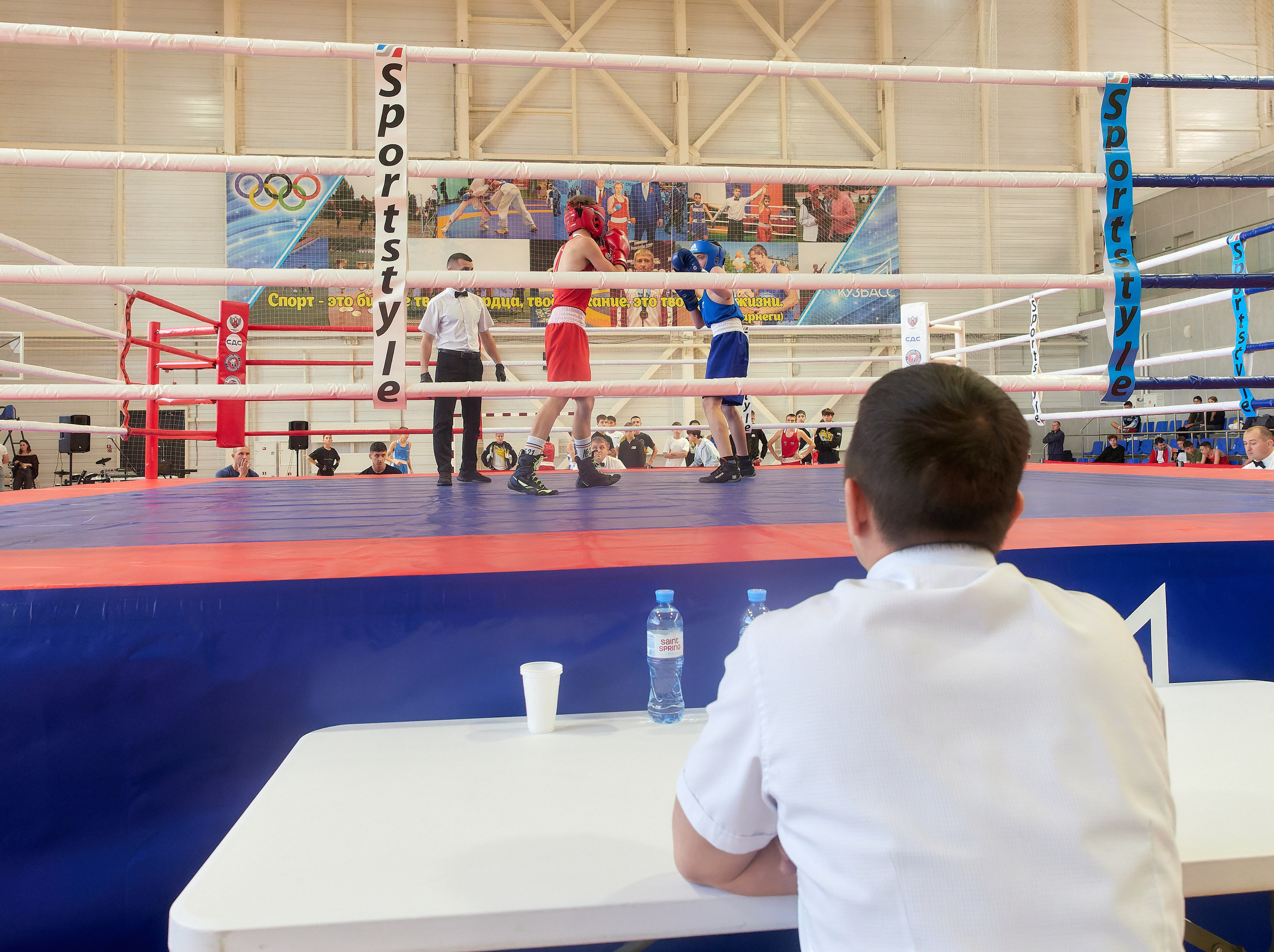 Открытие турнира по боксу памяти героя Советского Союза Михаила Крюкова. Семейный и детский фотограф в Междуреченск Олег Бамбульский