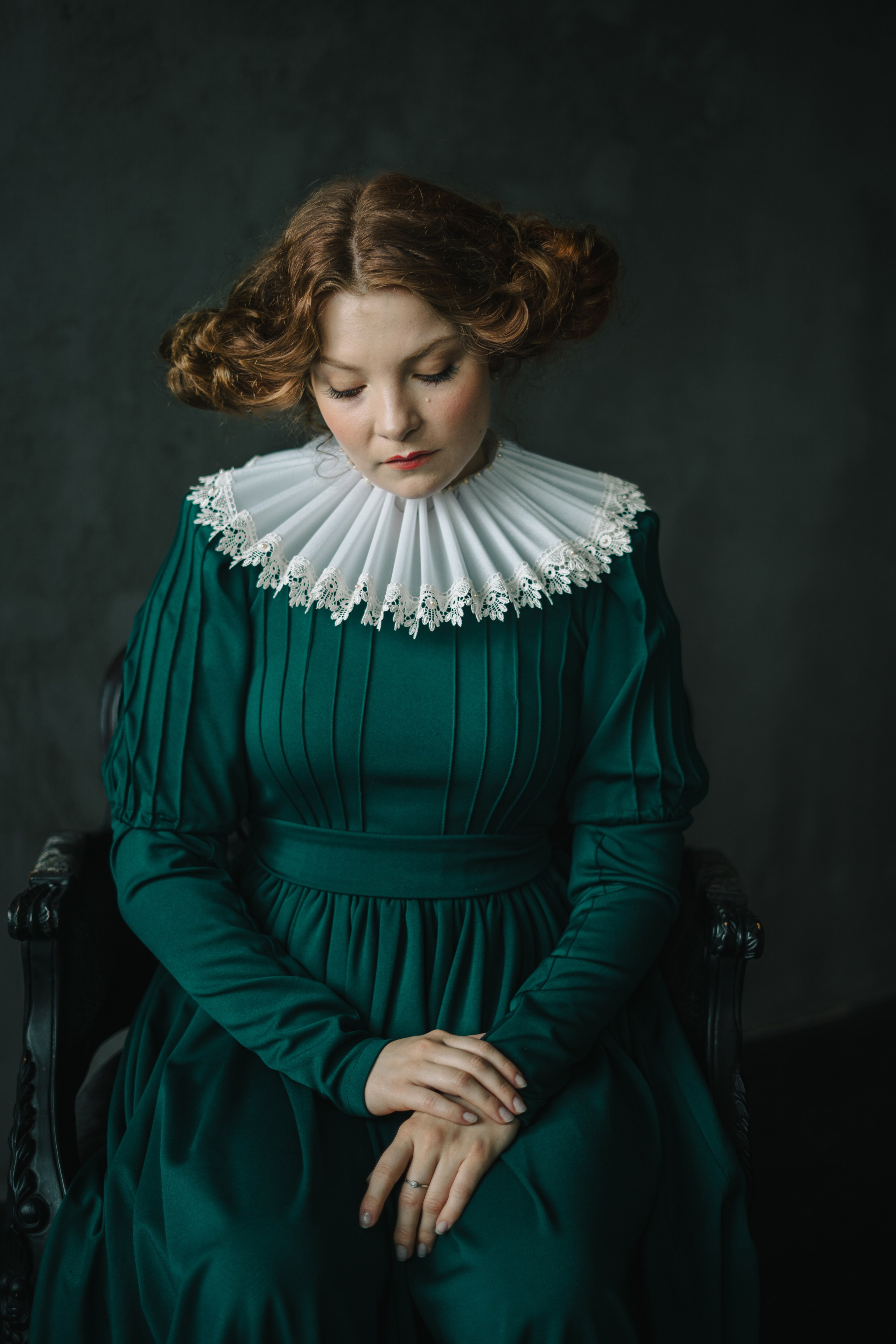 Портрет девушки XIX века. Фотограф Мария N Екатеринбург