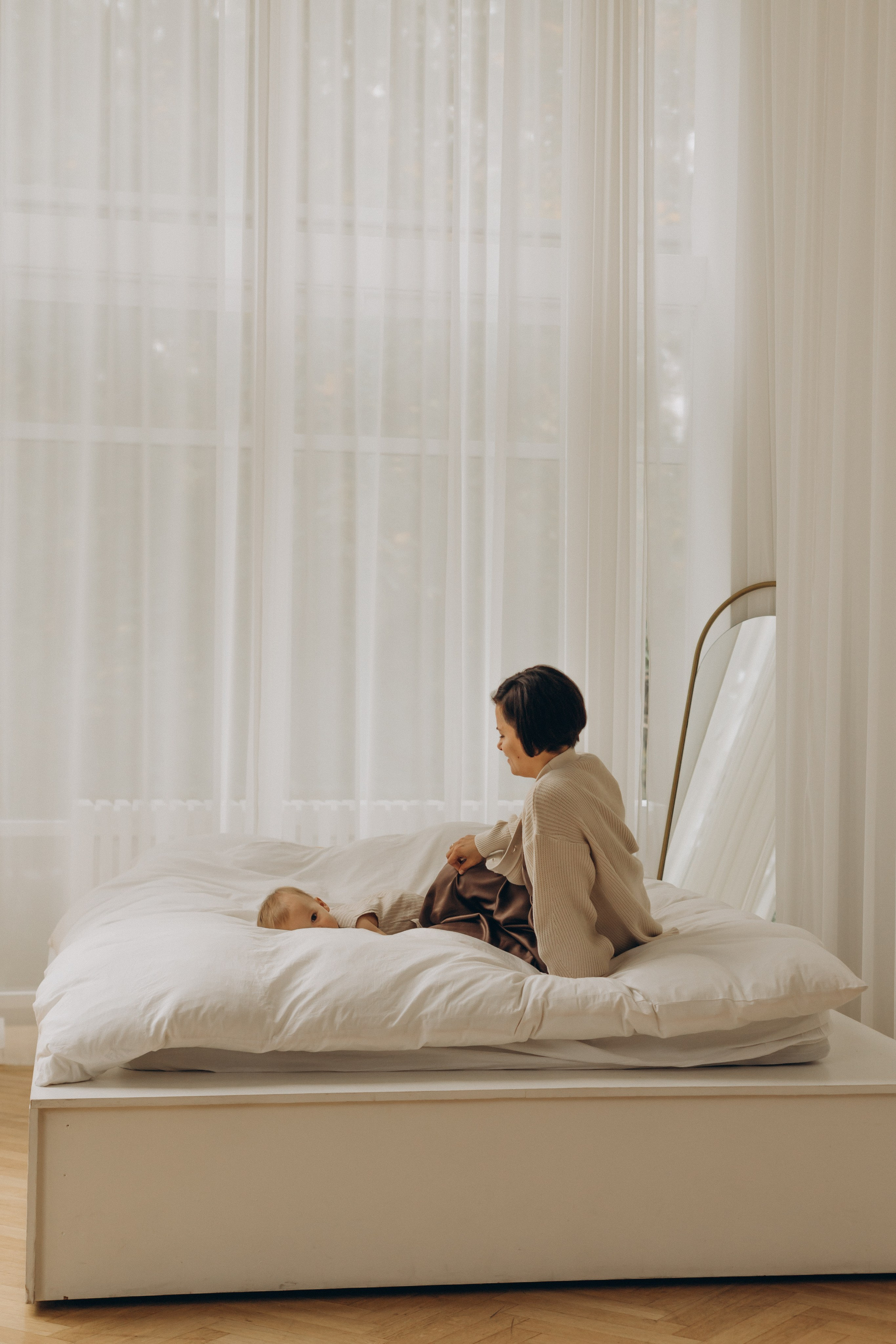 Фотосессия с малышом в студии. Семейный фотограф в Москве и Королеве Евгения Баукова