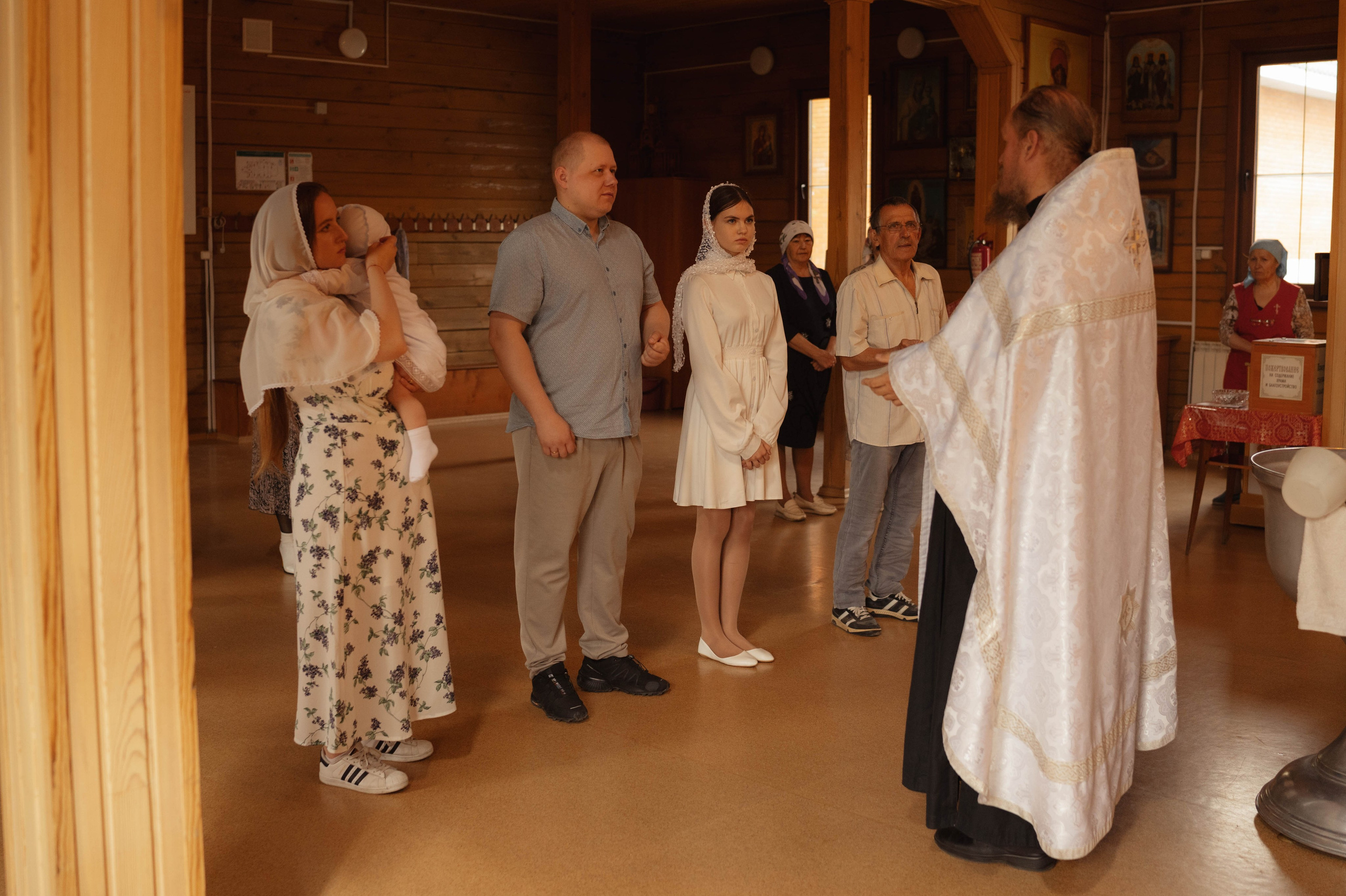 Крещение Любы. Фотограф в Новосибирске Диана Ильиных