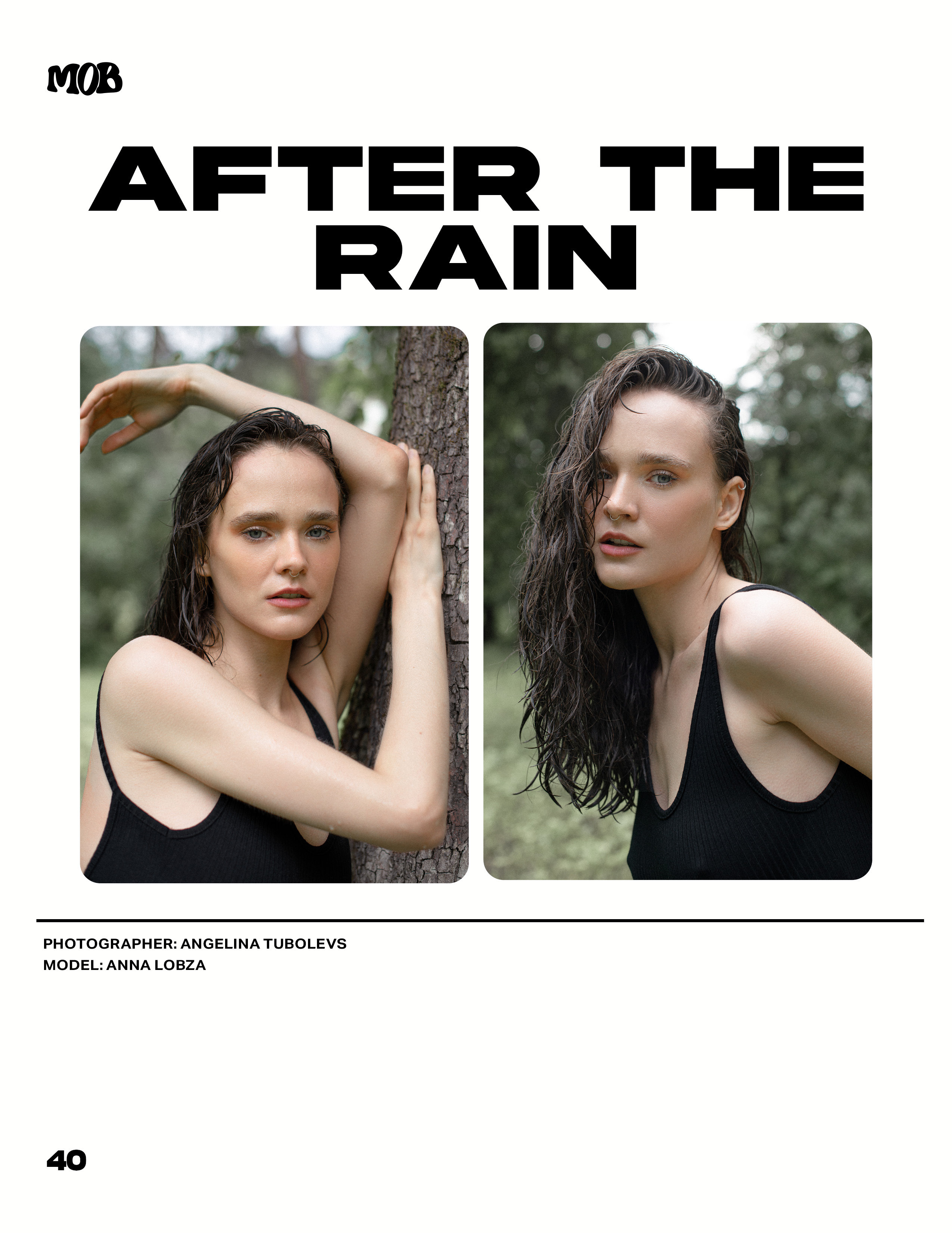 After the rain. Angelina Tubolevs