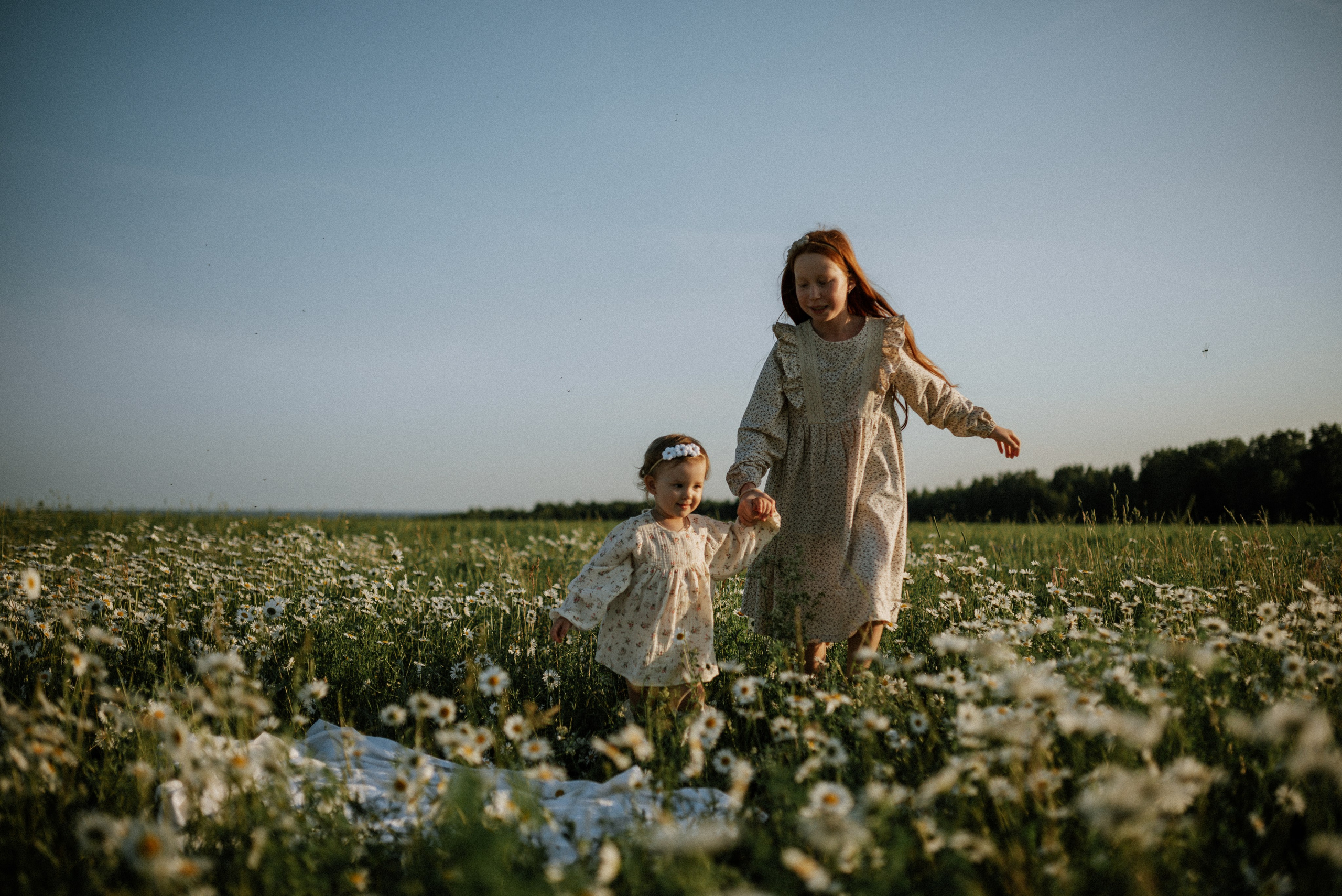 Ида, Мира и ромашки. Свадебный и семейный фотограф Кожевникова Лариса
