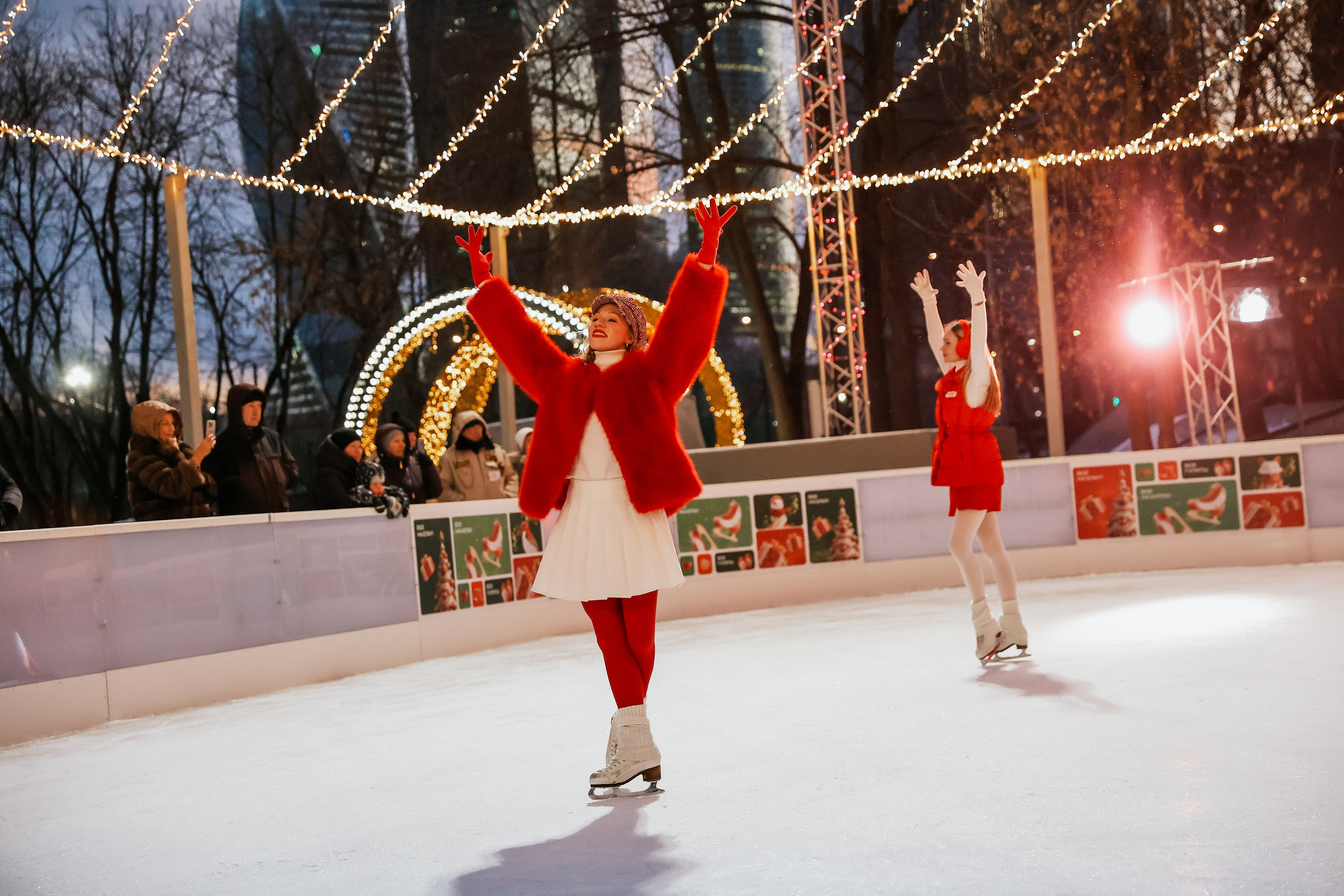 Ледовое шоу Сити каток Московское Чаепитие. Фотограф и видеограф Анна Домашенко