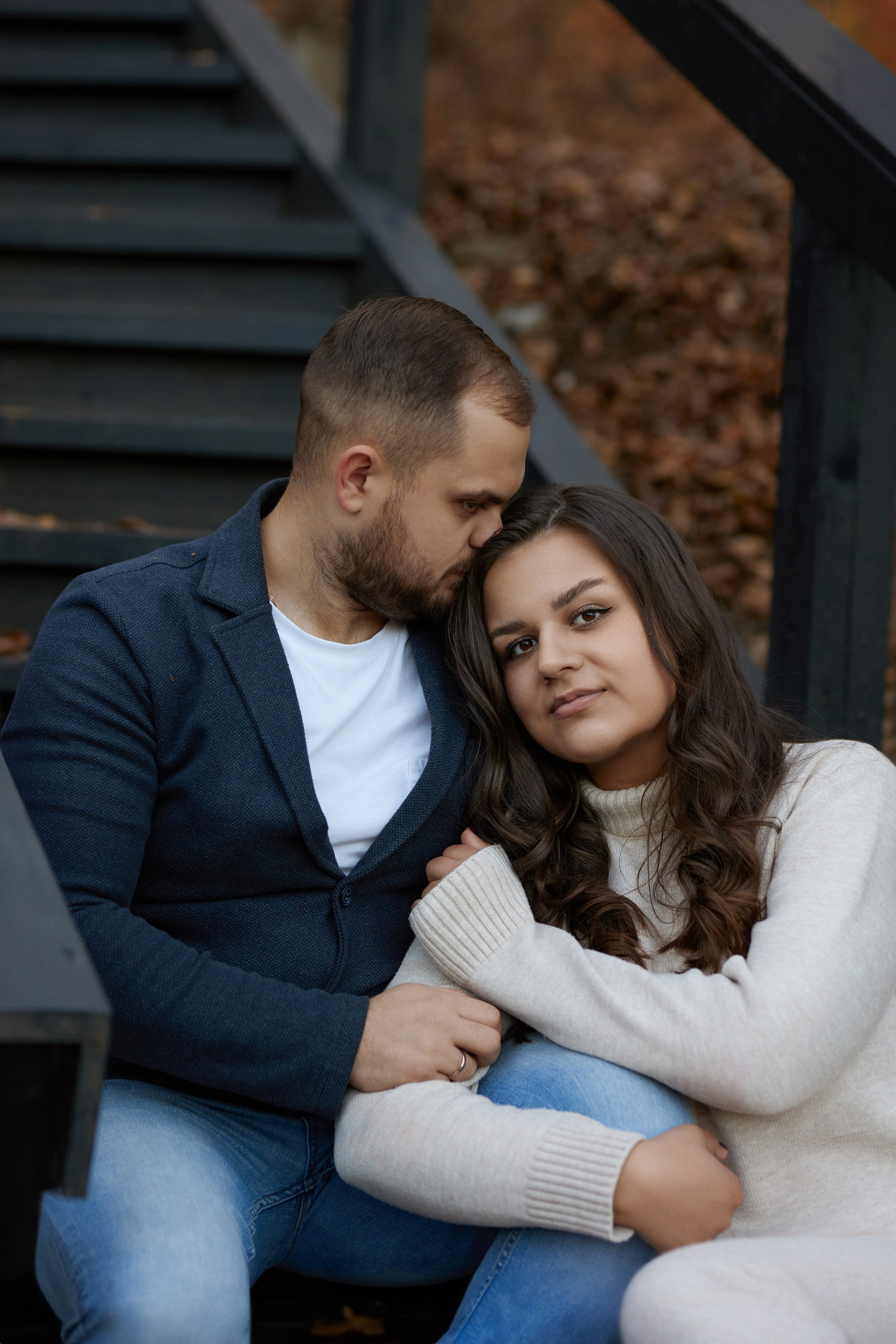 Влад и Алина. Фотограф женского портрета, беременности и материнства Харькова Елена