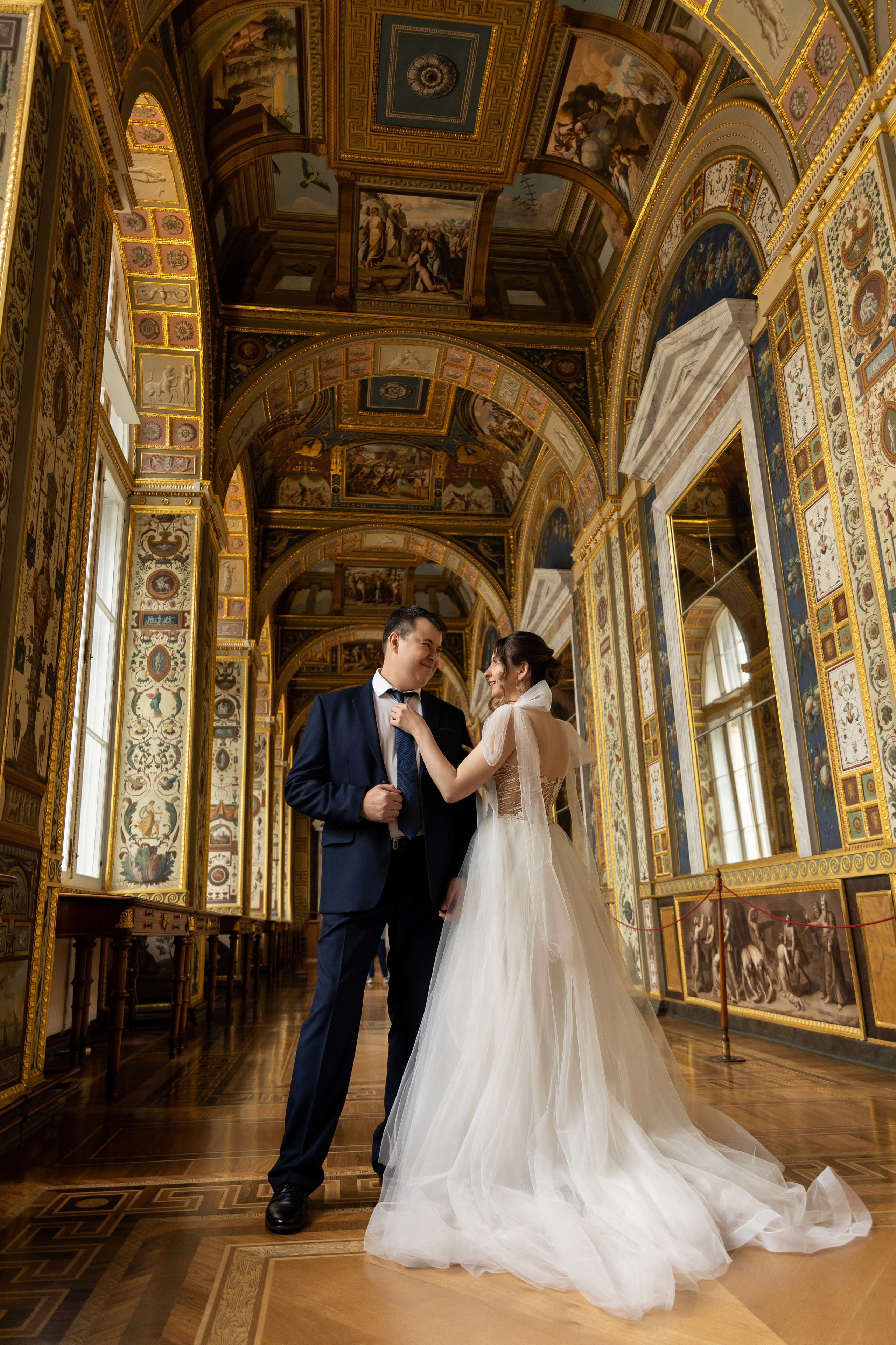 Свадебная фотосессия в Эрмитаже. Семейный и свадебный фотограф в Санкт-Петербурге Татьяна Швыкова
