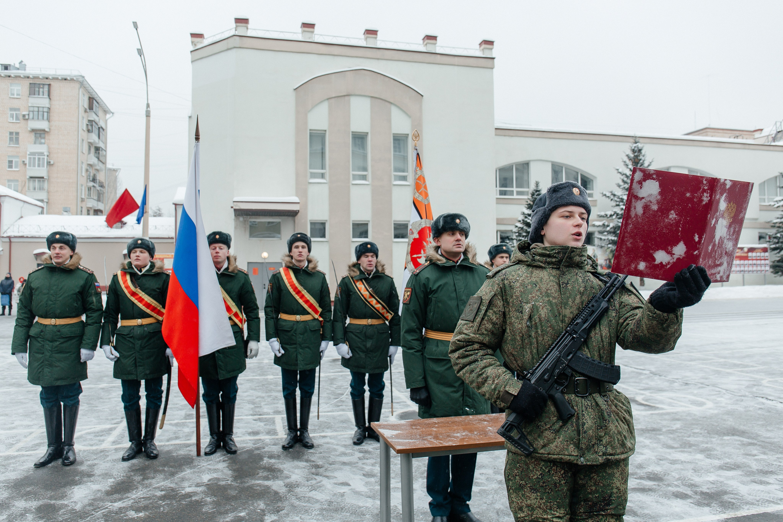 присяга профессиональная фотосессия