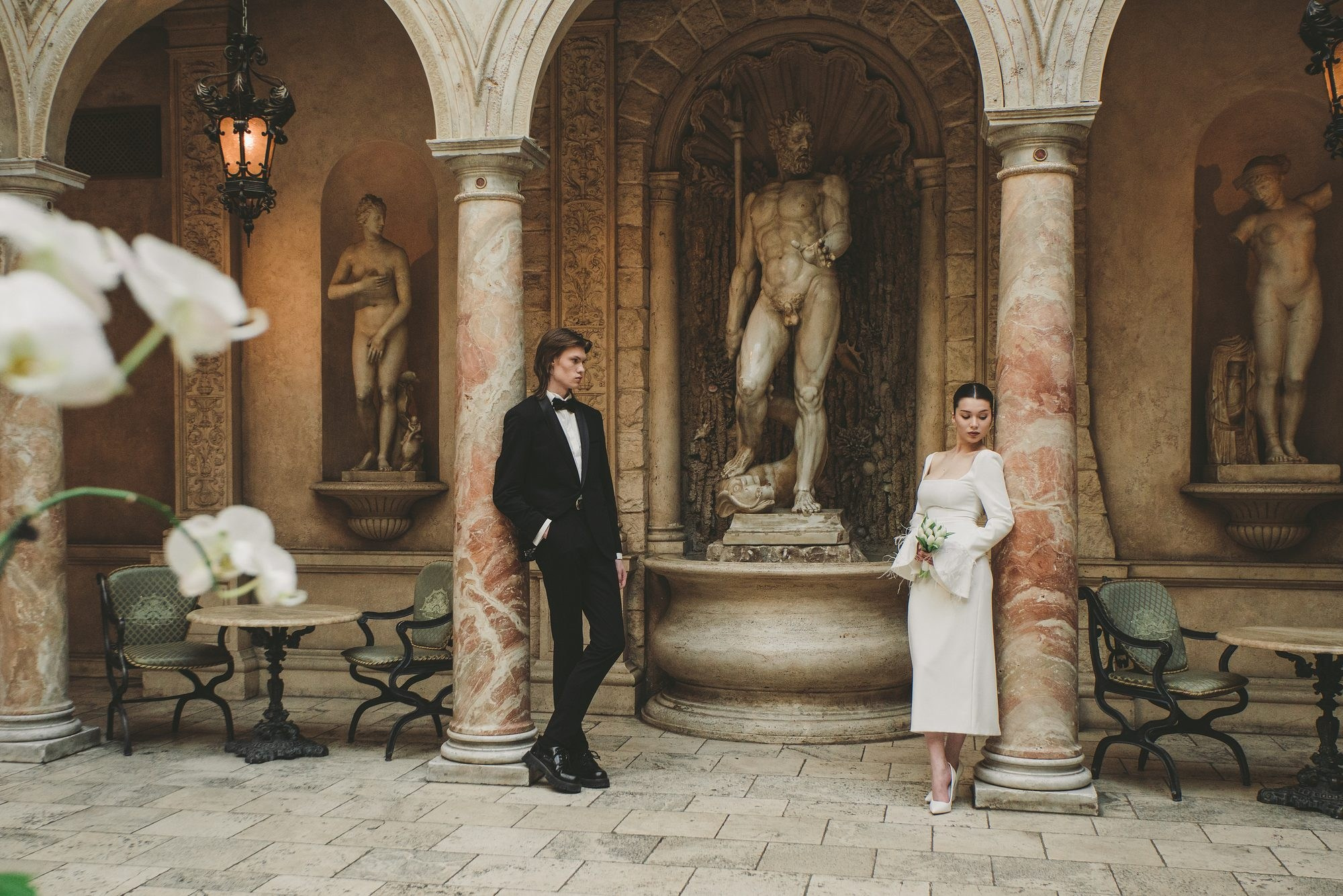 Свадебная фотосъёмка в ресторане Турандот. Сергей Гладков свадебный фотограф в Москве