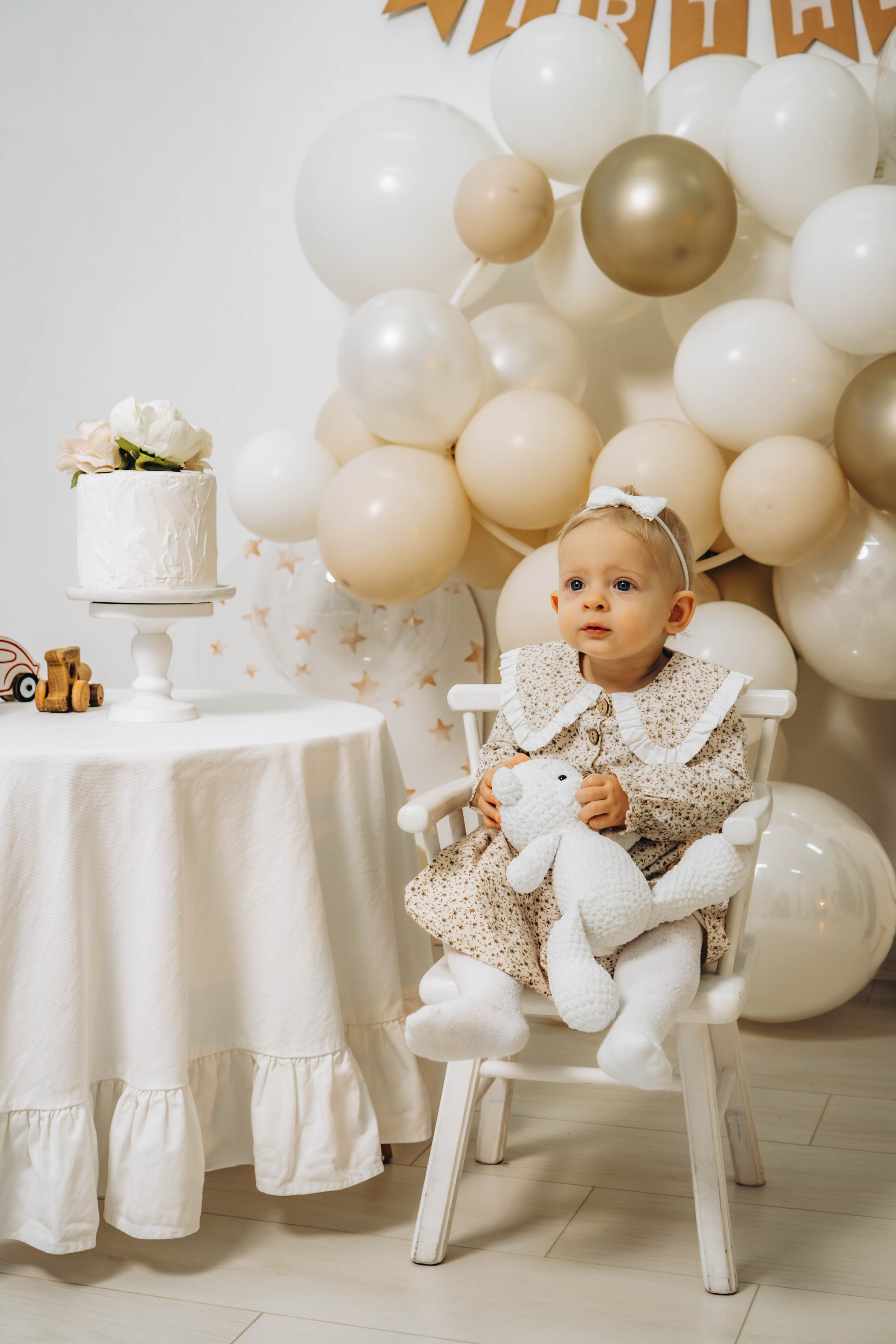 Съемка на годик малышки. Студия «LuLu». Фотограф Москва Валерия Веденина