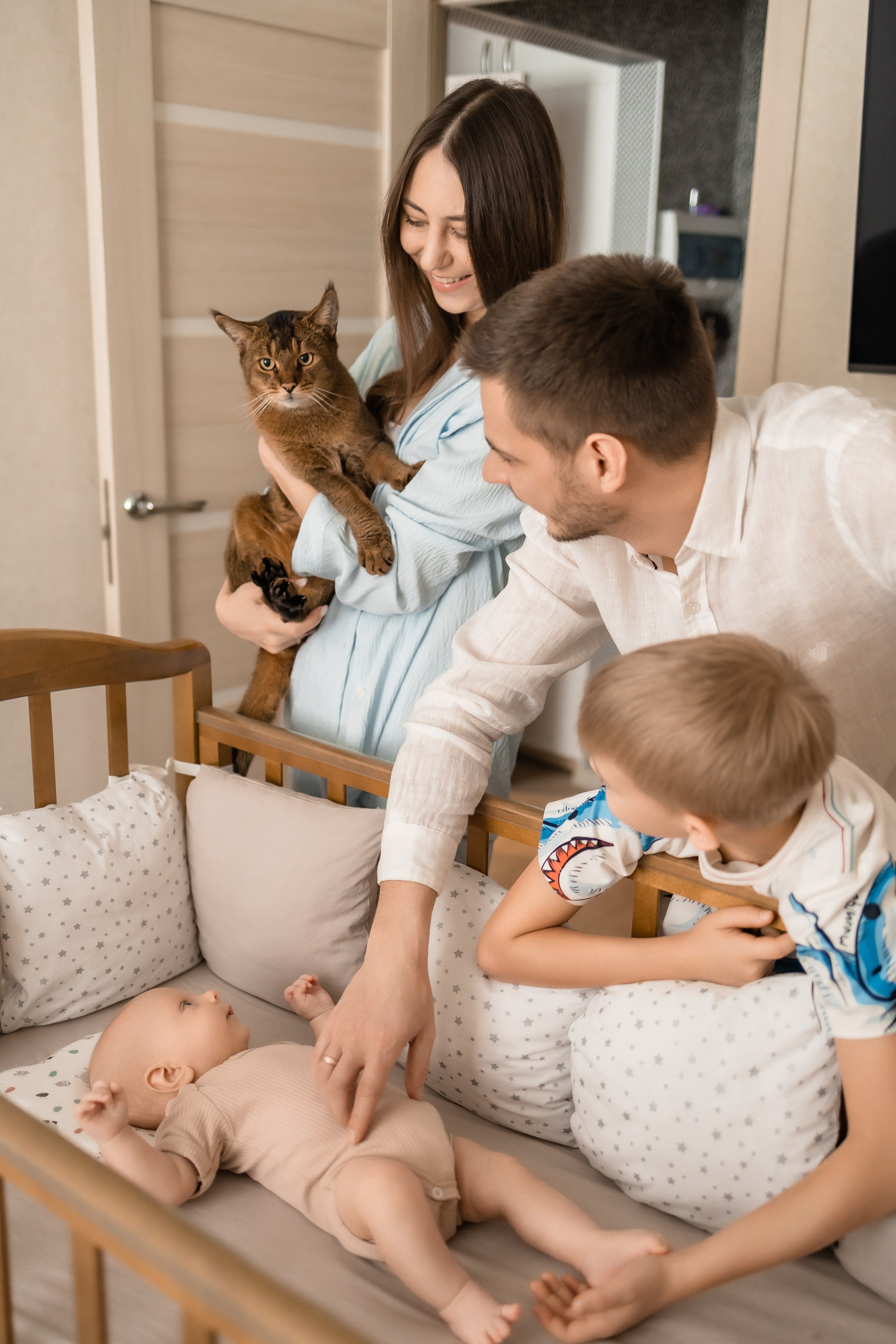 Домашняя фотосессия. Семейный и детский фотограф в Самаре Наталия Панафидина