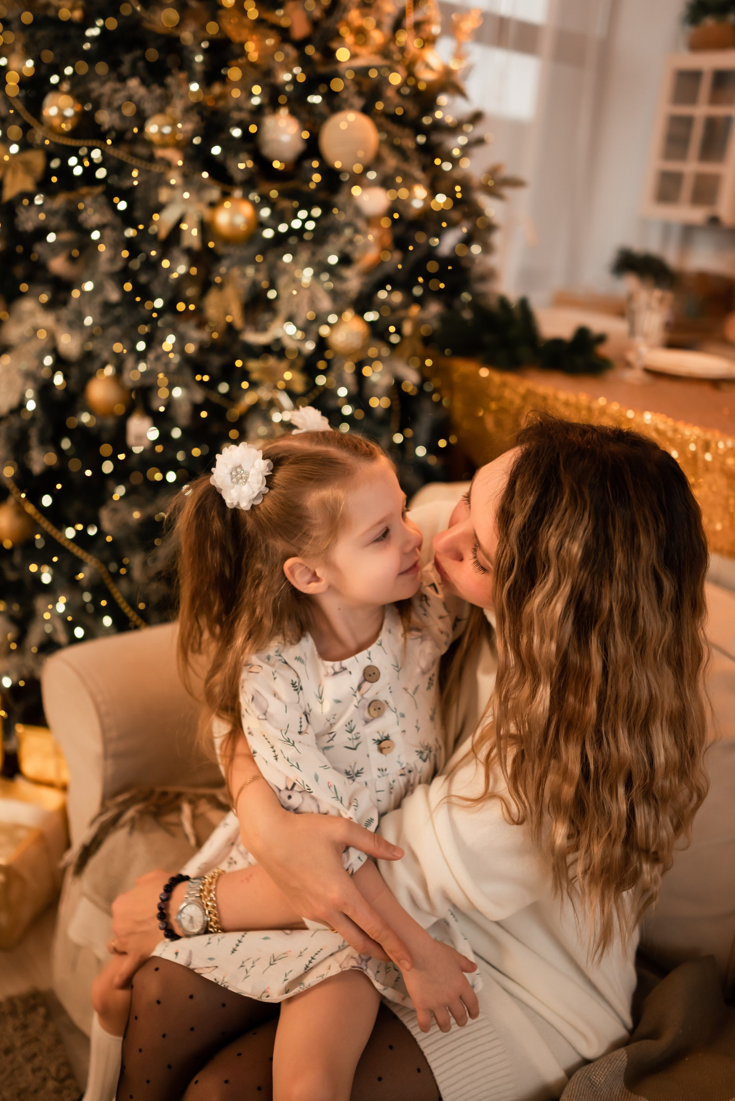 Новогодняя фотосессия в студии Location. Фотограф Ксения Огородова портфолио