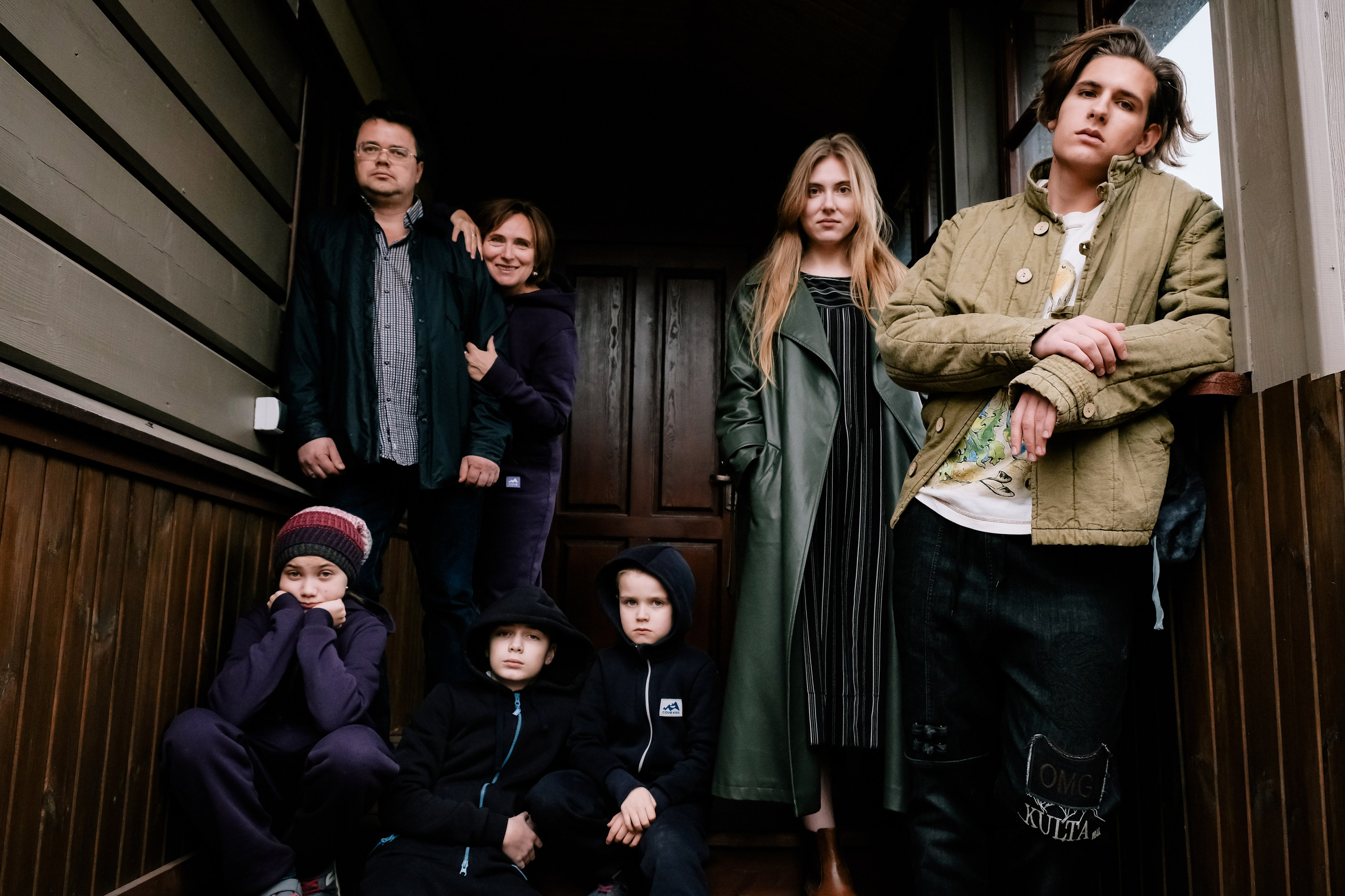 Большая семья в большом доме. Фотограф Михаил Ерохин | Москва