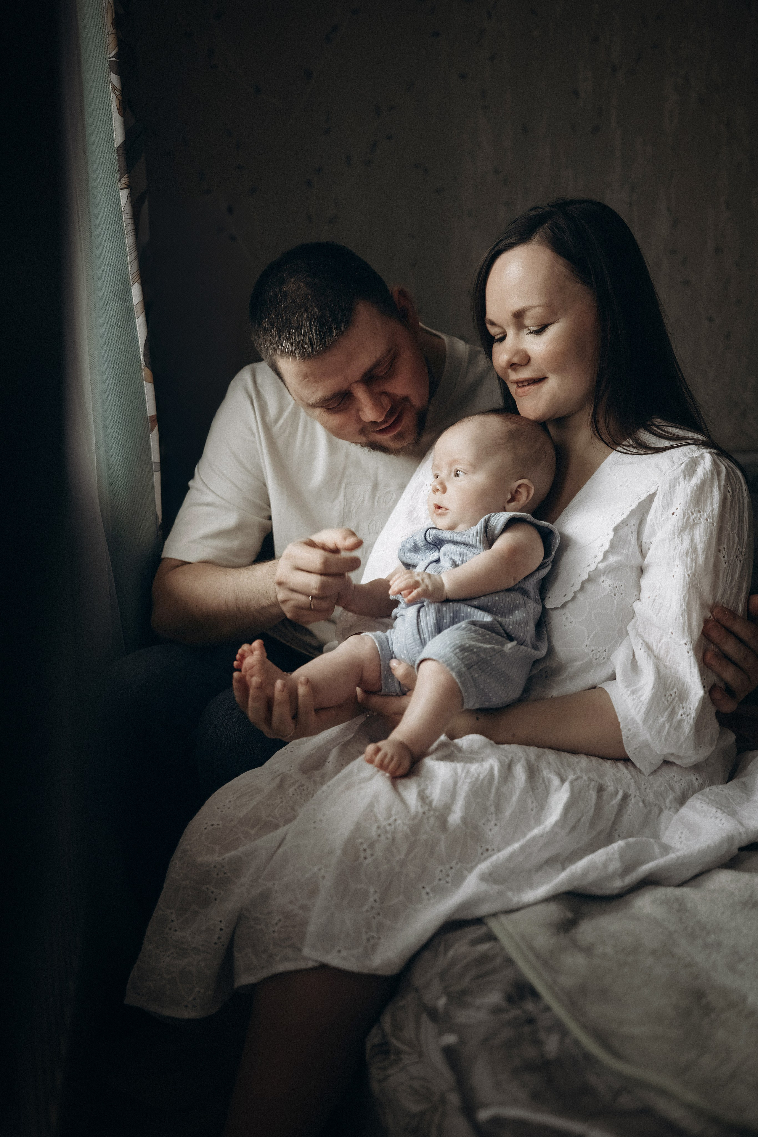 Малыш Вова и семья. Семейный и детский фотограф в Санкт-Петербурге