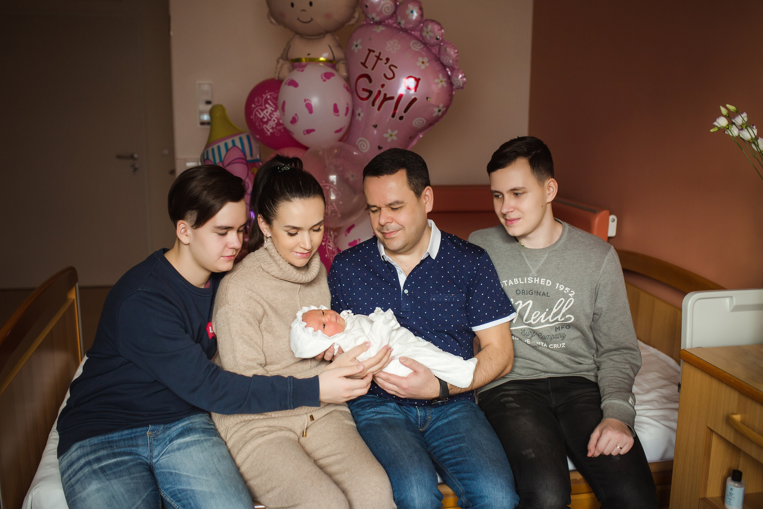 Выписка Николь. Фотограф на Крещение, семейный фотограф в Москве