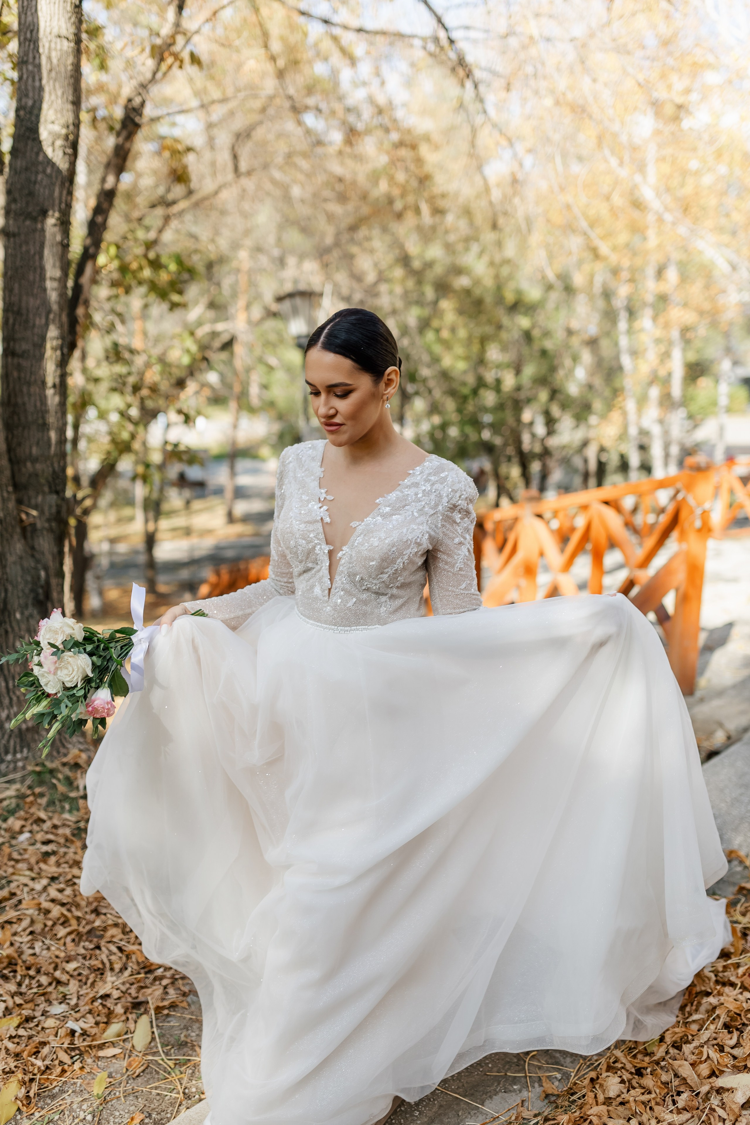 Степан и Алина. Красивая осенняя прогулка. Свадебный фотограф в Хабаровске