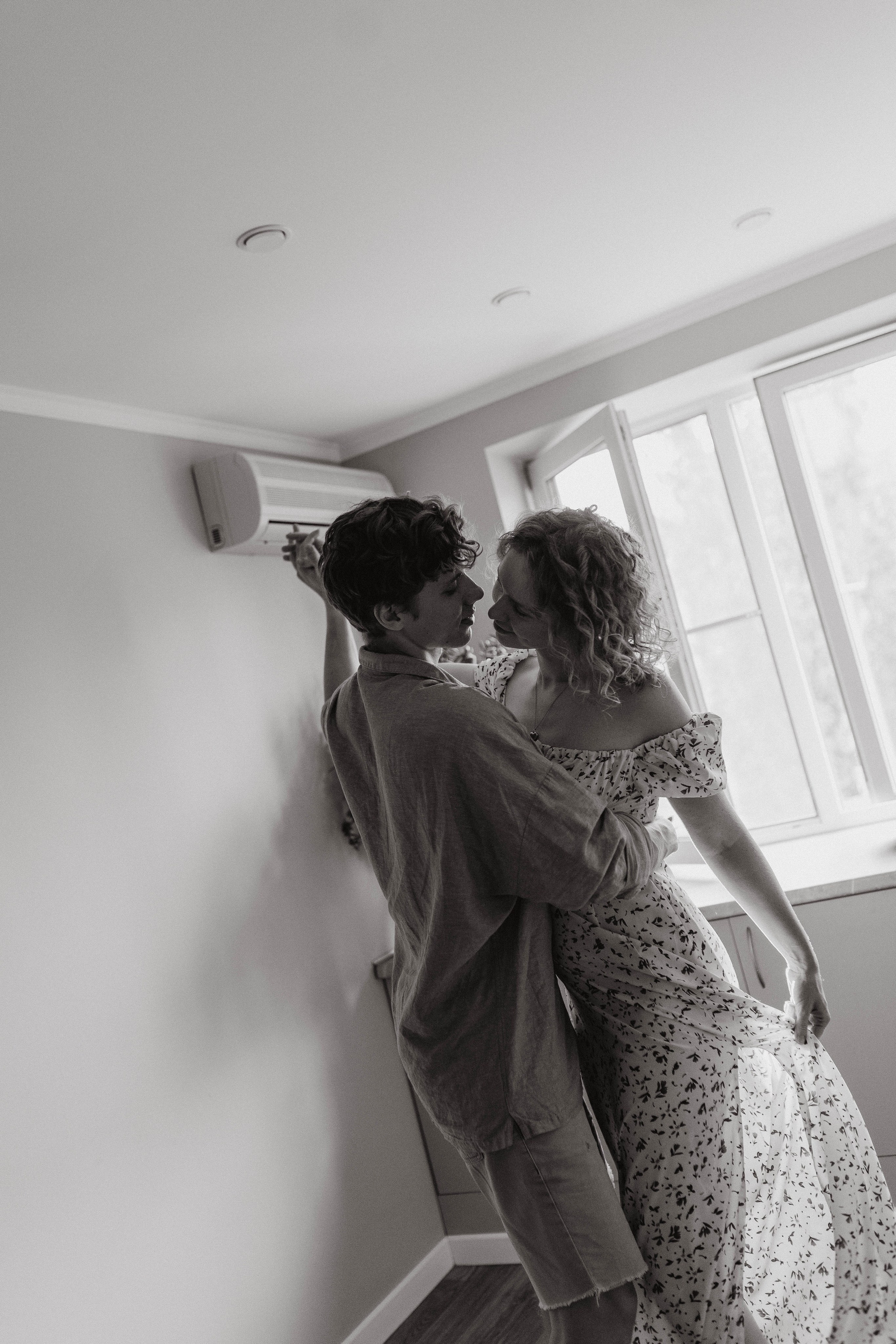 Аня, Костя и котики. Фотограф Саратов