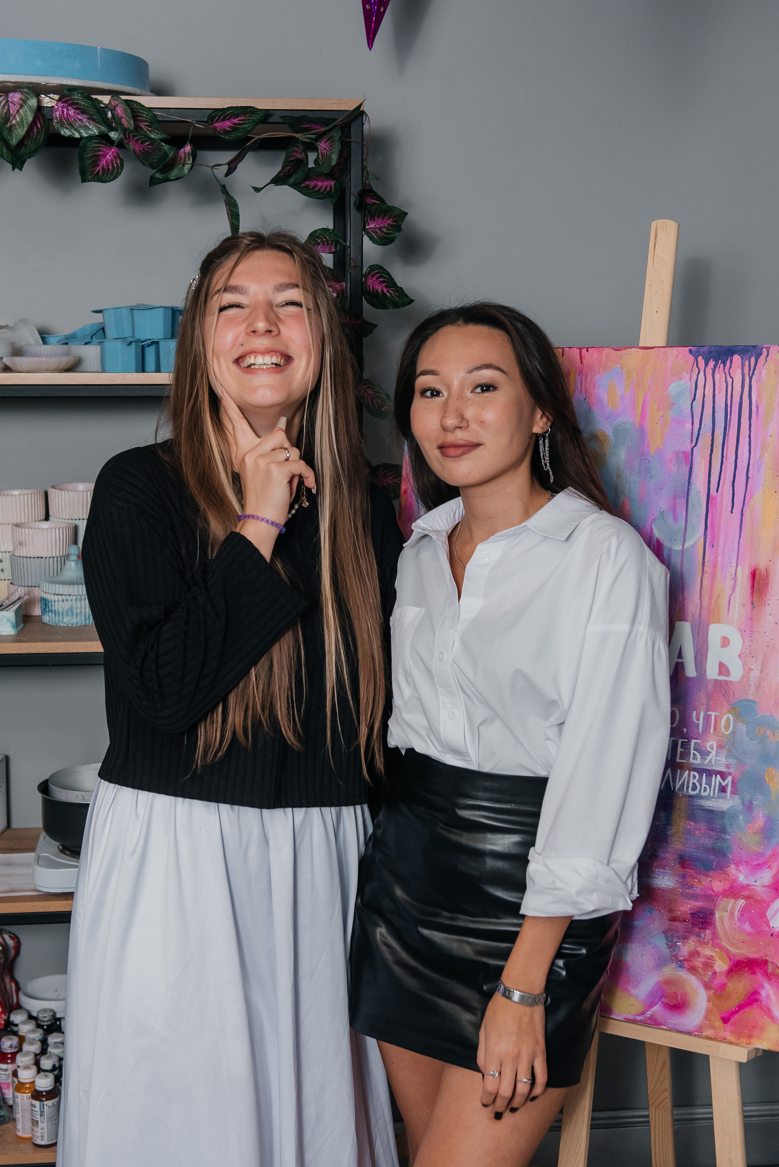 Празднование дня рождения Элины в студии AROMALAGE — уют и творчество