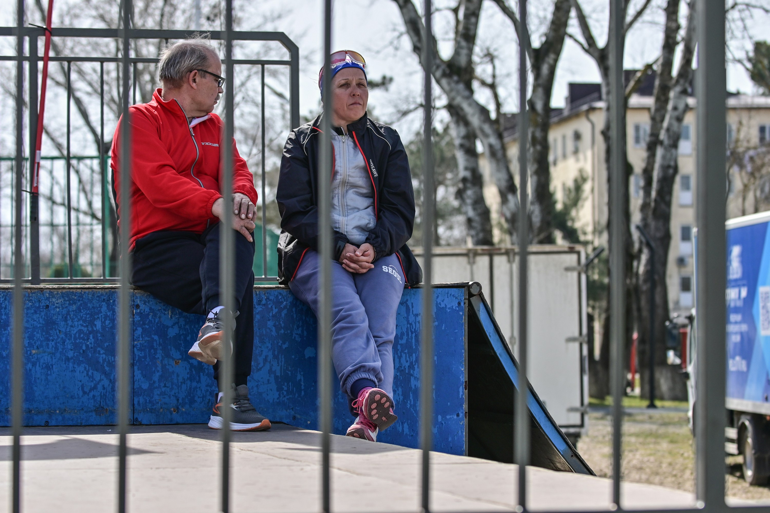 Маунтинбайк, кросс-кантри в Архипо-Осиповке 16 марта 2025. Спортивный фотограф, фотожурналист Павел Ларькин