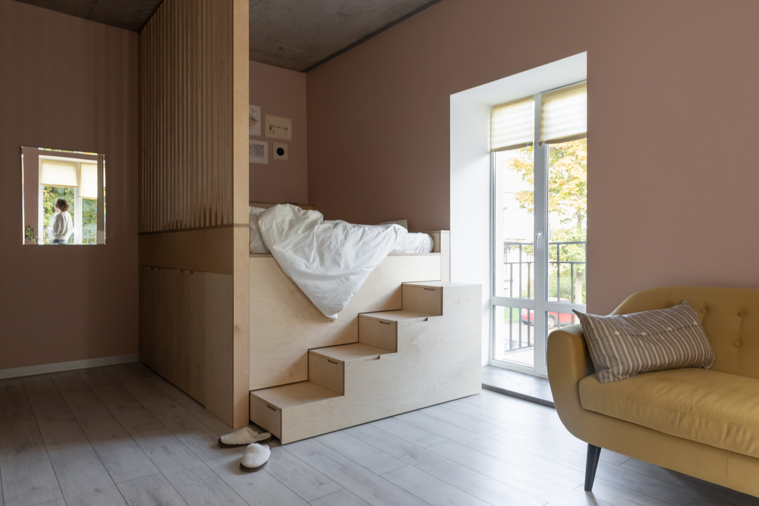 Квартира студия в Петербурге. Наталья Мавренкова интерьерный фотограф, декоратор в Санкт-Петербурге