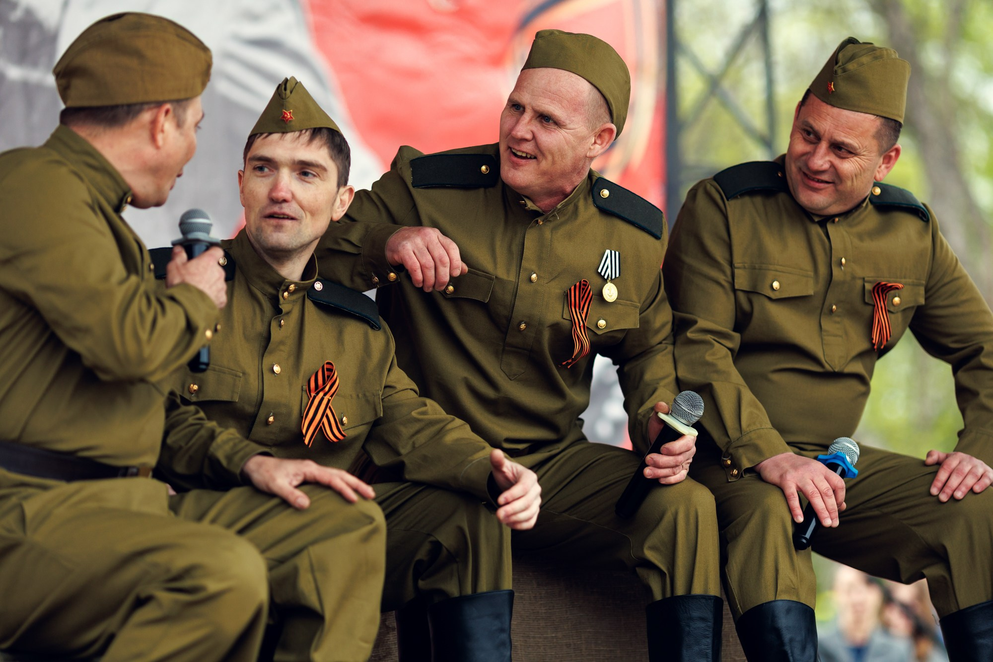 Празднование 80-летия победы над фашизмом. Славянка. Приморский край. Андрей Кровлин — фотограф в Славянке