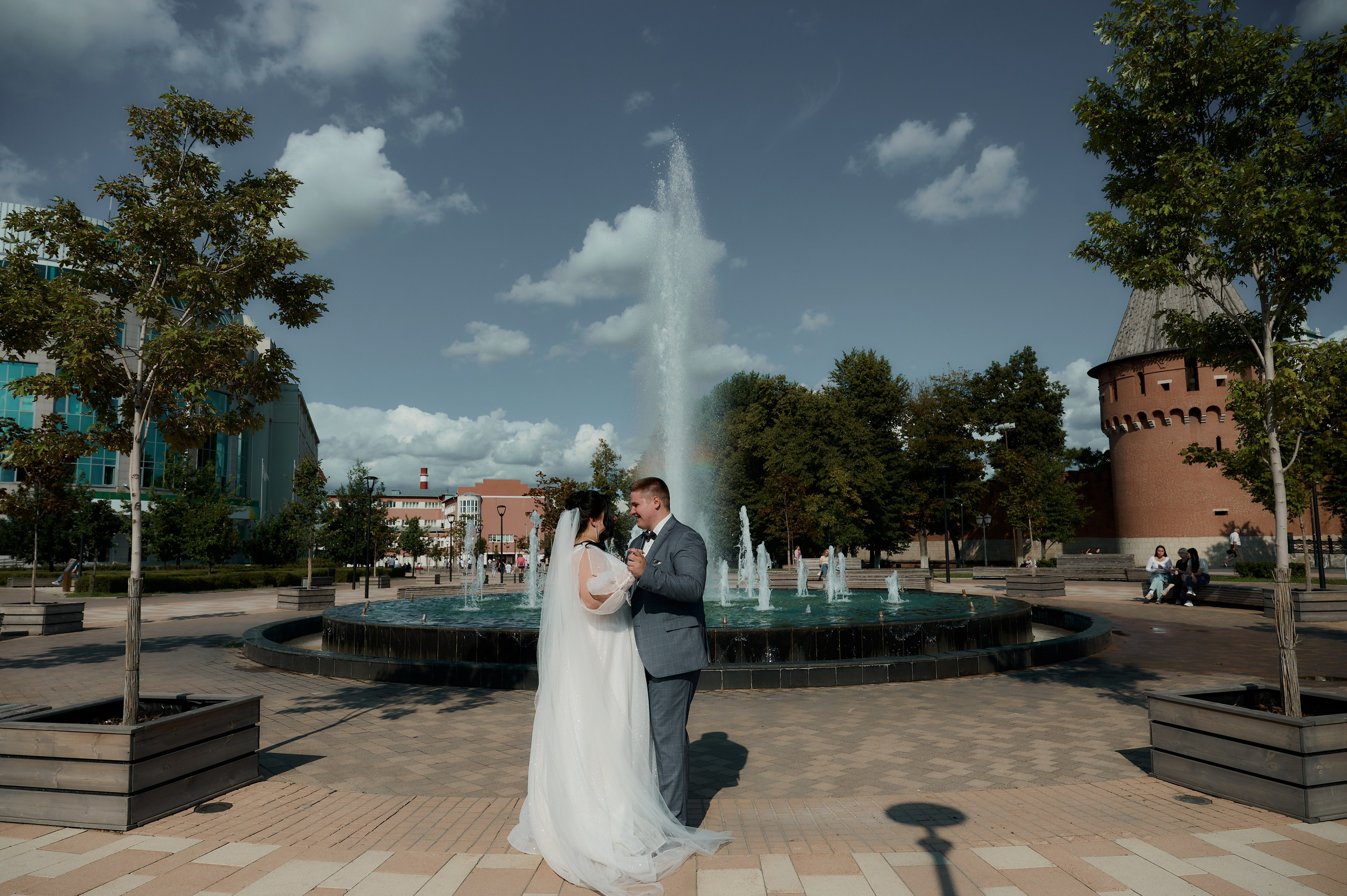 Свадебная фотосессия в студии. Свадебный фотограф в Туле Никита Беляев