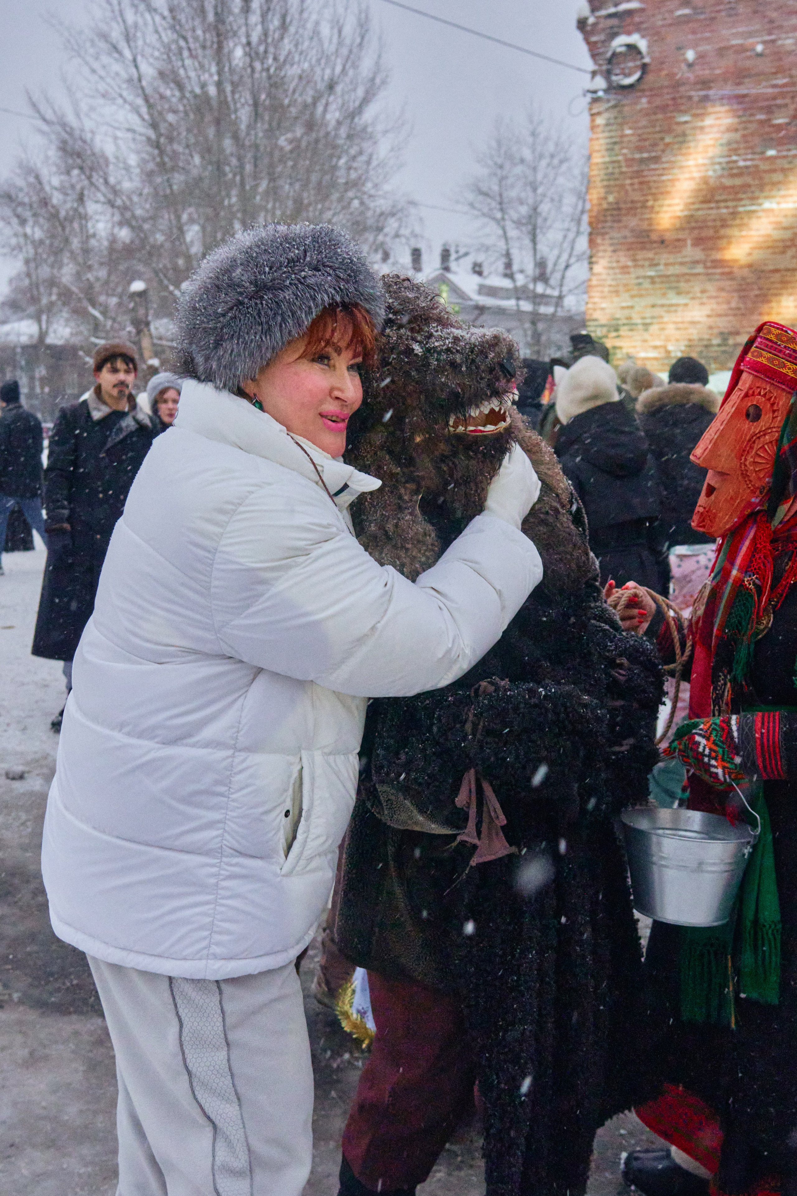 С медведем по соседям. Фотограф