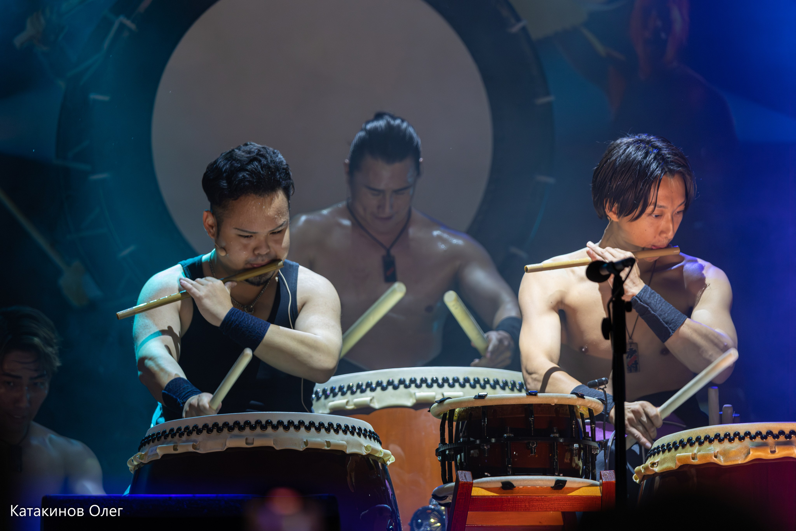 Японские барабанщики тайко «Nobushi». Олег Катакинов| Репортажный фотограф в городе у моря (Владивосток)