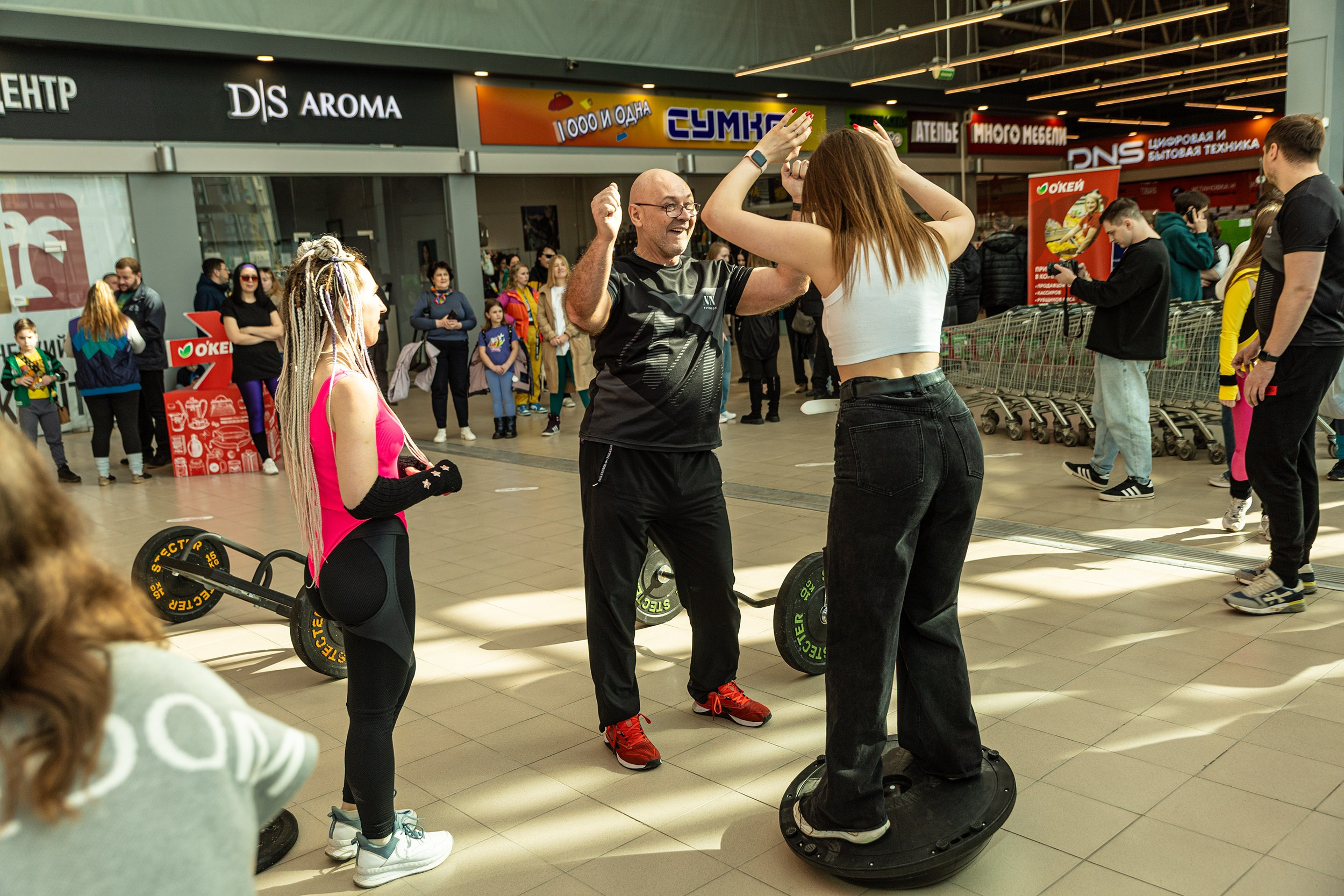 День рождения фитнес зала NN fitnes. Фотограф Тюмень