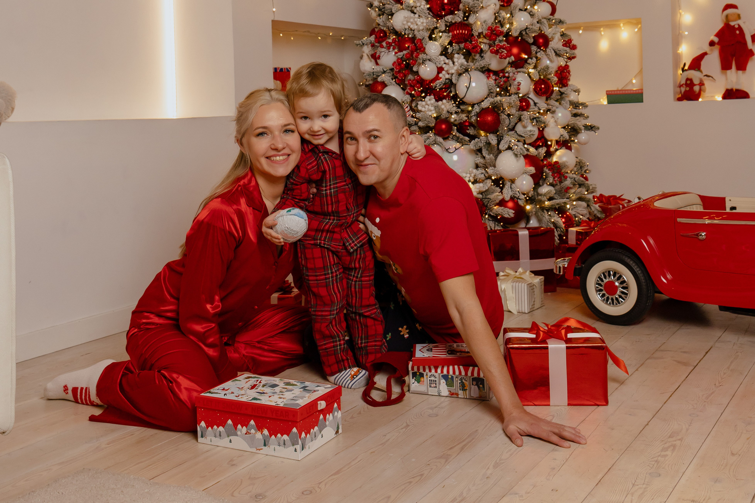 Новогодняя семейная съемка. Фотограф в Новосибирске Екатерина Васильева
