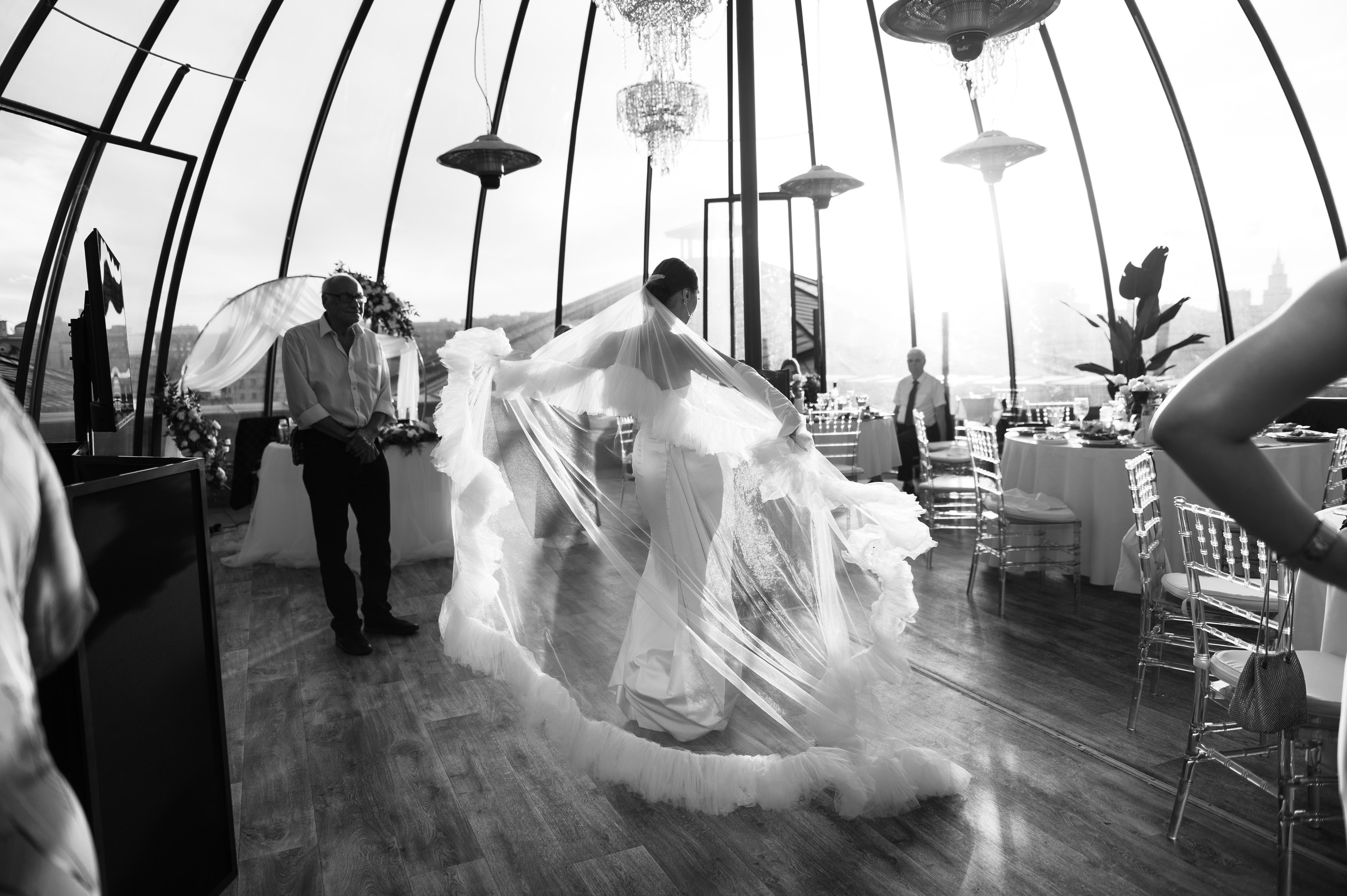 Свадебная фотосессия Сергея и Юлии, Москва. Свадебный и индивидуальный фотограф Никита Роут | Москва