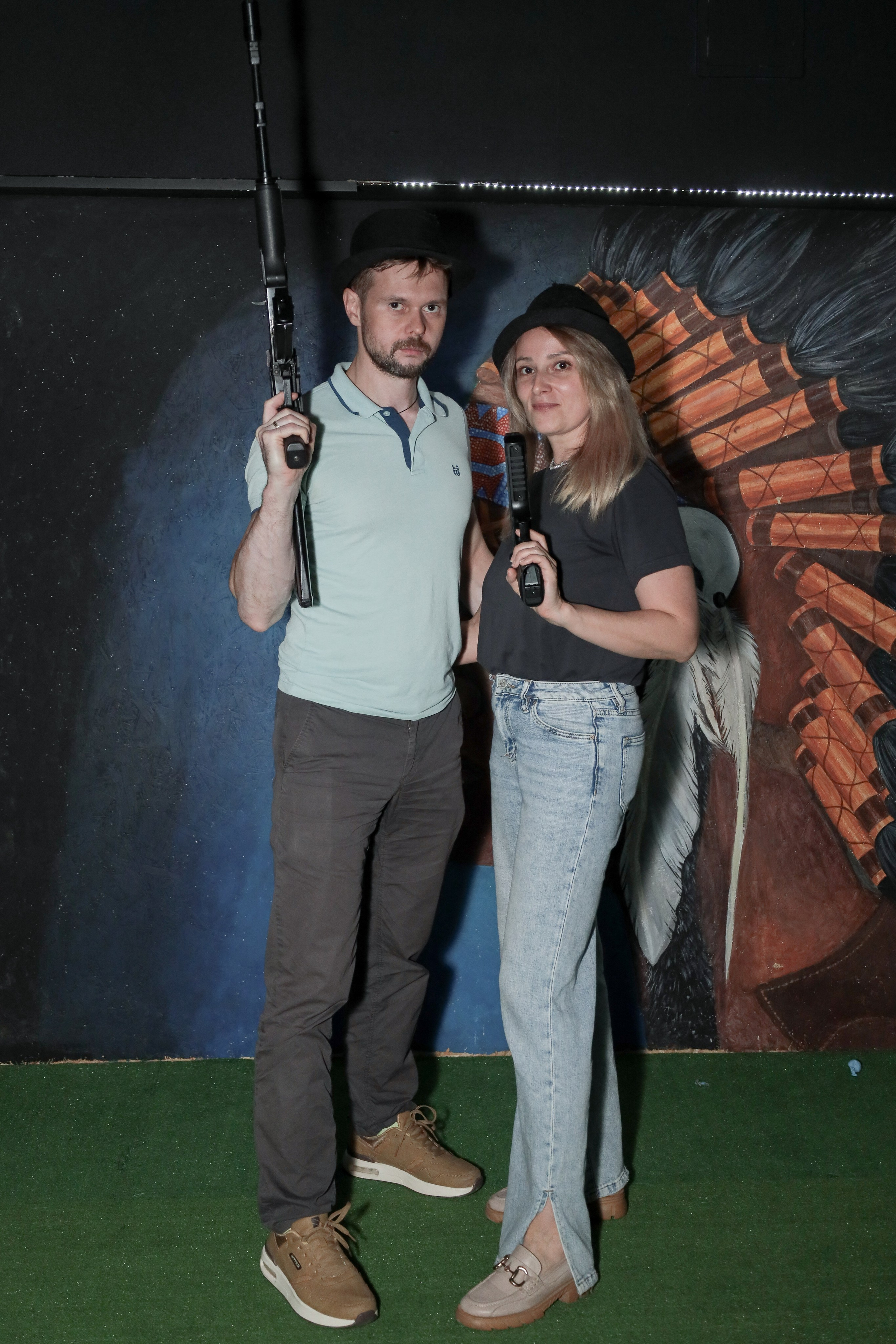 День рождение в стрелковом клубе. Фотограф Надршина Лилия