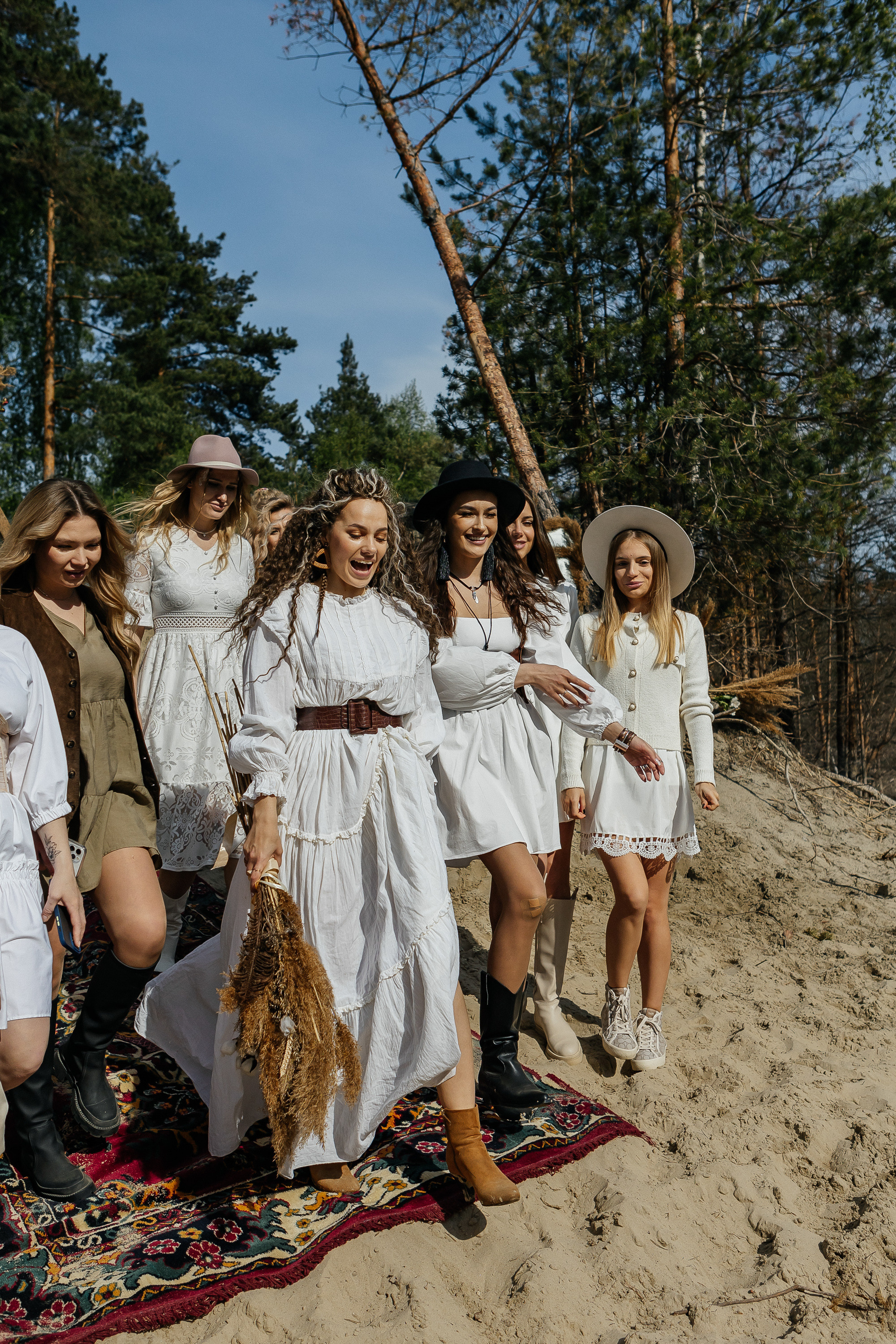 27 лет Любы на природе в стиле бохо. Фотограф Москва, Балашиха, МО. Свадьбы, репортажи, контент, портреты