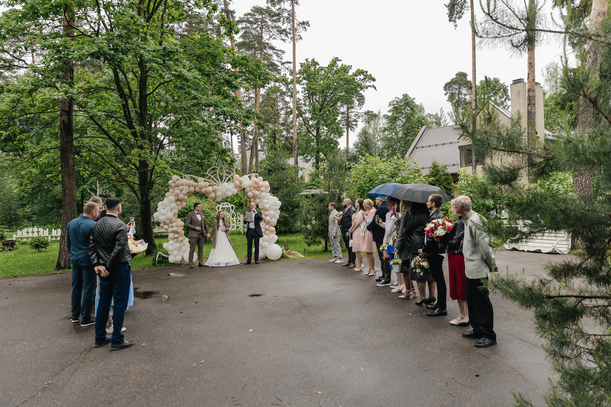 Свадебный банкет в загородном клубе Дольче. Фотограф Москва, Балашиха, МО. Свадьбы, репортажи, контент, портреты