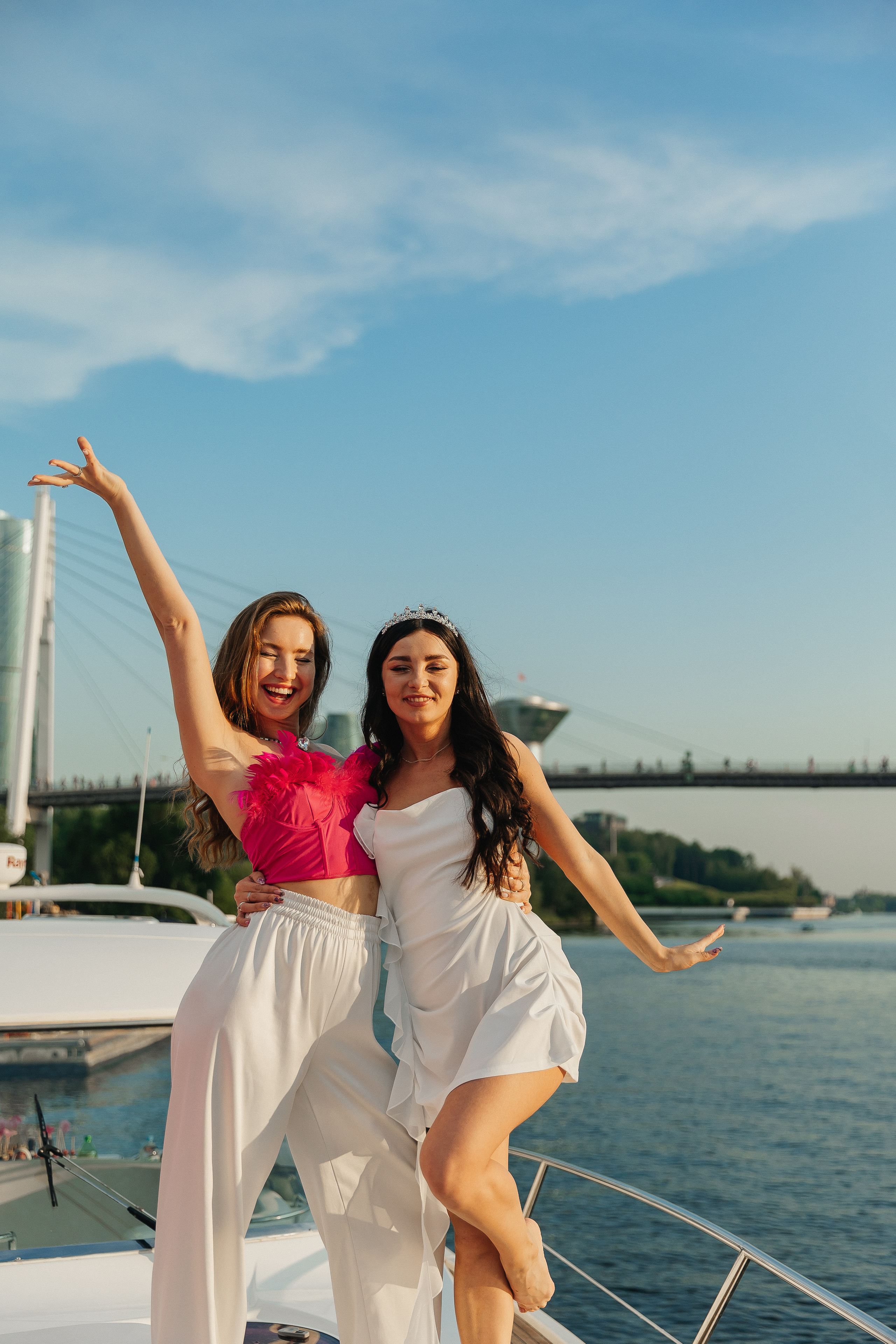 Девичник на яхте. Фотограф Москва, Балашиха, МО. Свадьбы, репортажи, контент, портреты