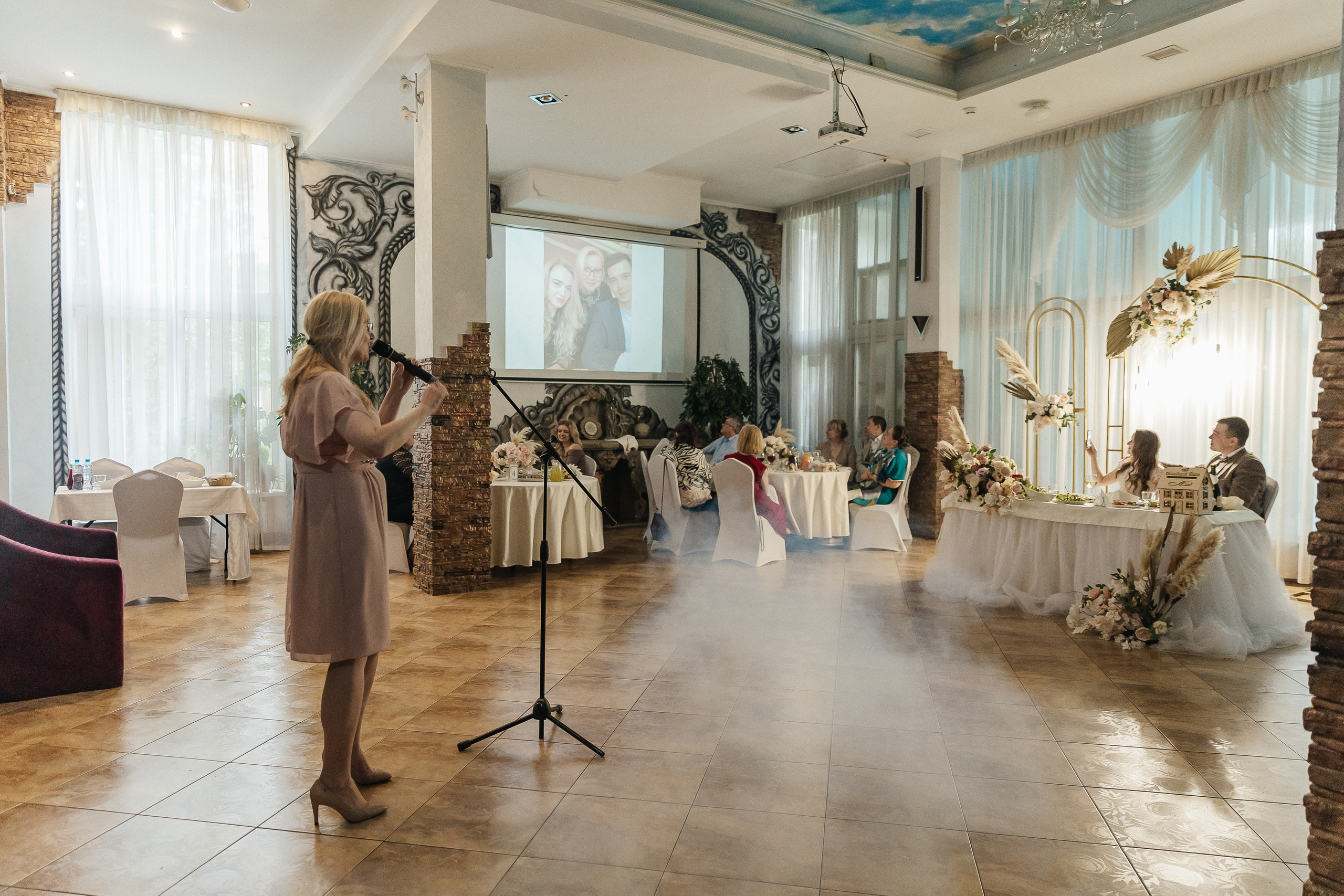 Свадебный банкет в загородном клубе Дольче. Фотограф Москва, Балашиха, МО. Свадьбы, репортажи, контент, портреты