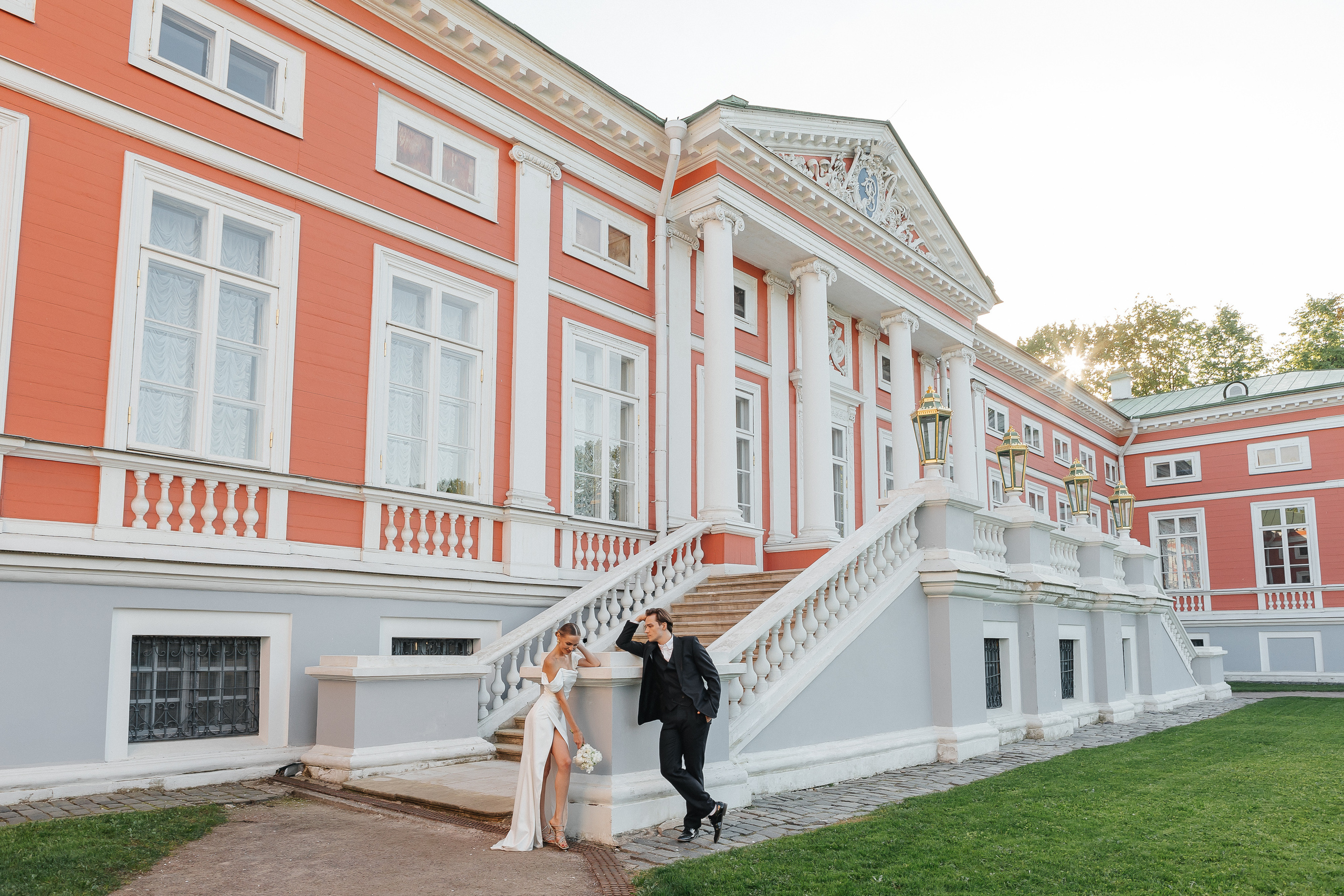 Прогулка в усадьбе Кусково. Фотограф Москва, Балашиха, МО. Свадьбы, репортажи, контент, портреты