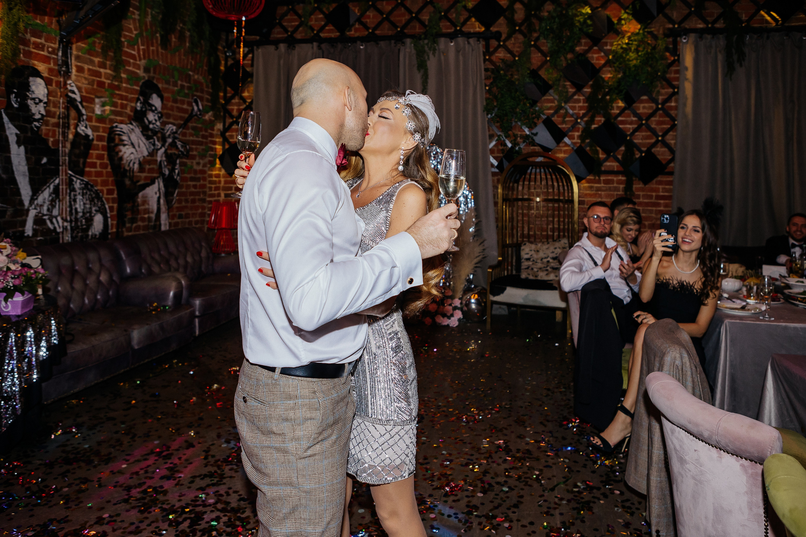 Юбилей Олеси 35 лет в стиле Гэтсби. Фотограф Москва, Балашиха, МО. Свадьбы, репортажи, контент, портреты