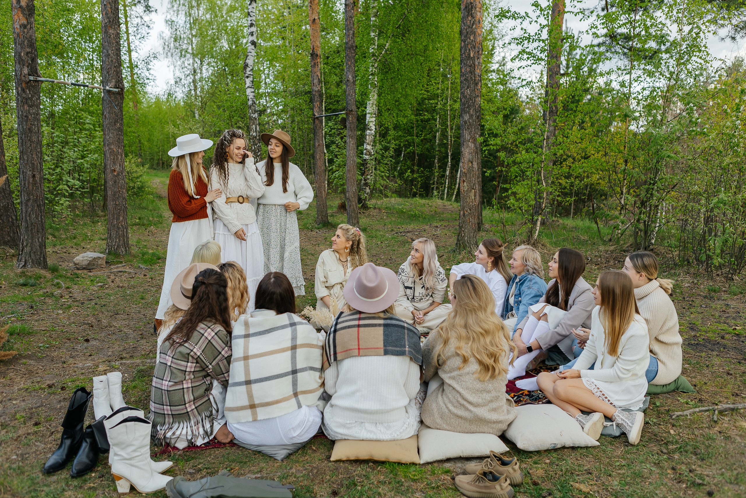 27 лет Любы на природе в стиле бохо. Фотограф Москва, Балашиха, МО. Свадьбы, репортажи, контент, портреты