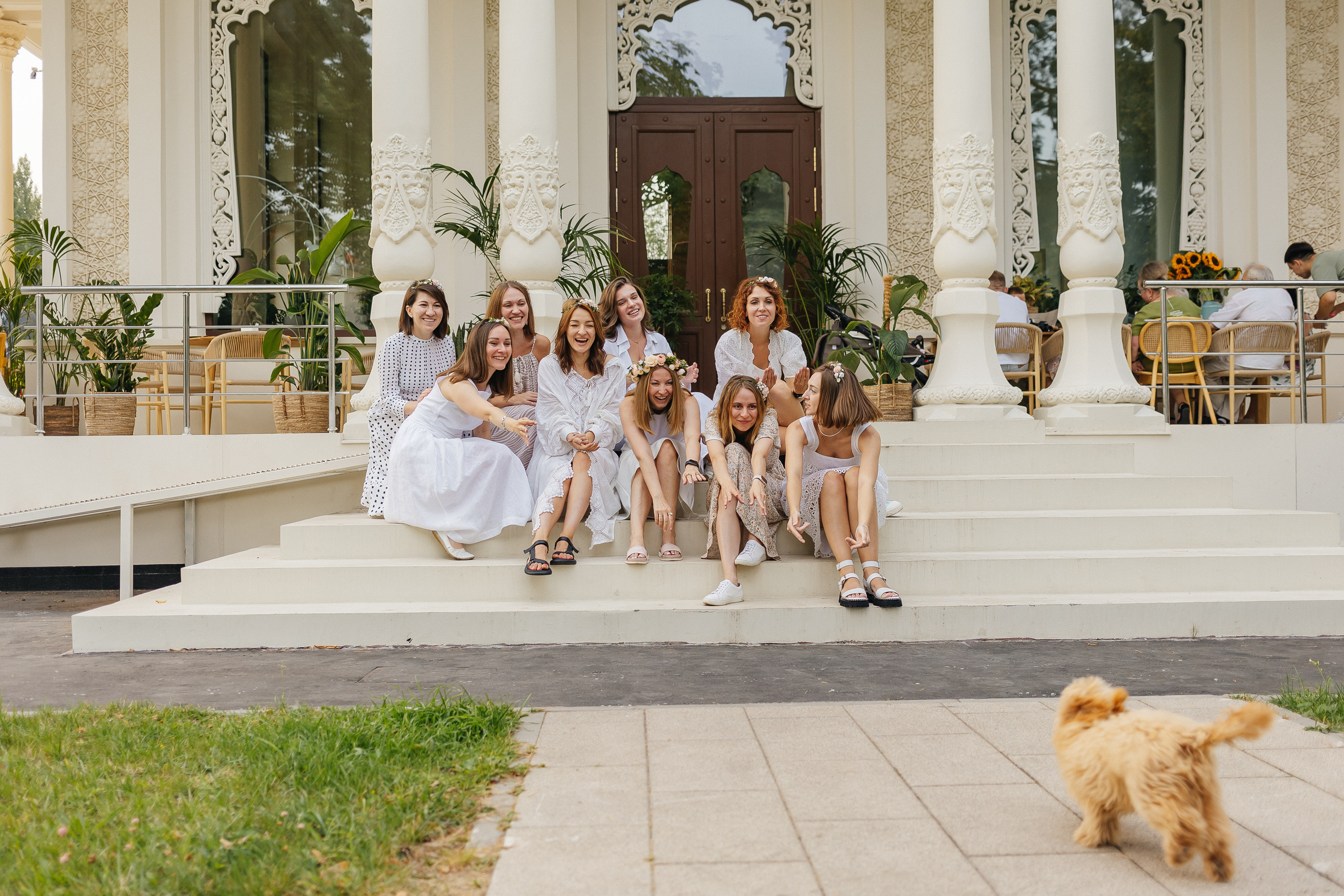 Девичник на ВДНХ в подарок от подруг. Фотограф Москва, Балашиха, МО. Свадьбы, репортажи, контент, портреты