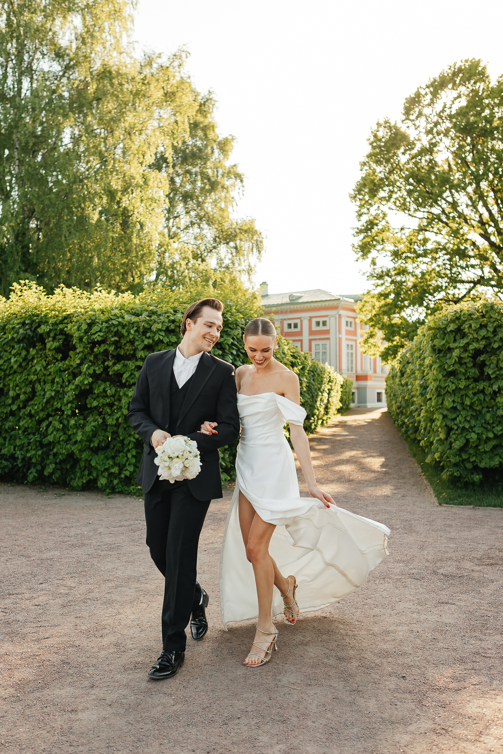 Прогулка в усадьбе Кусково. Фотограф Москва, Балашиха, МО. Свадьбы, репортажи, контент, портреты