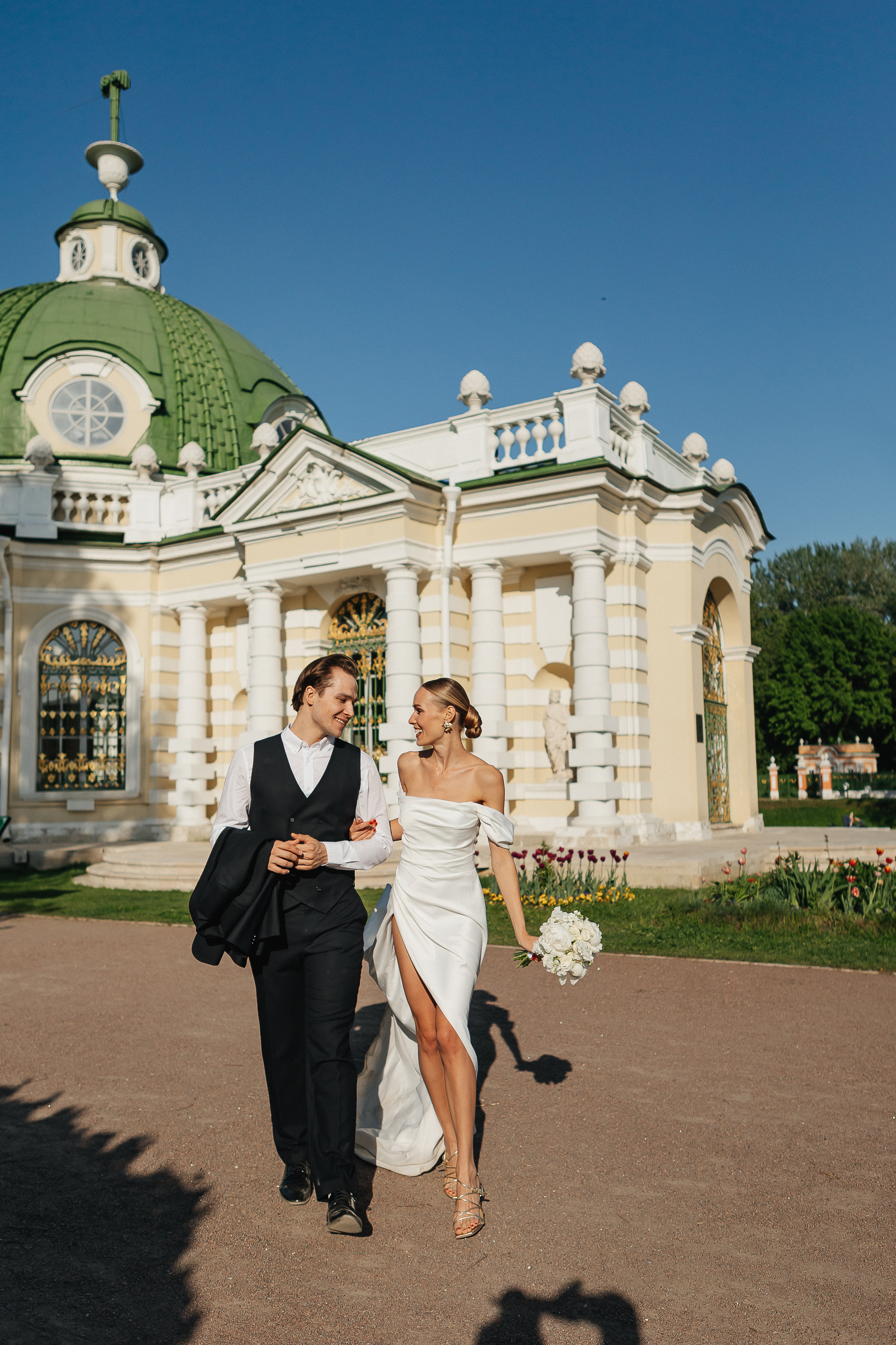 Прогулка в усадьбе Кусково. Фотограф Москва, Балашиха, МО. Свадьбы, репортажи, контент, портреты