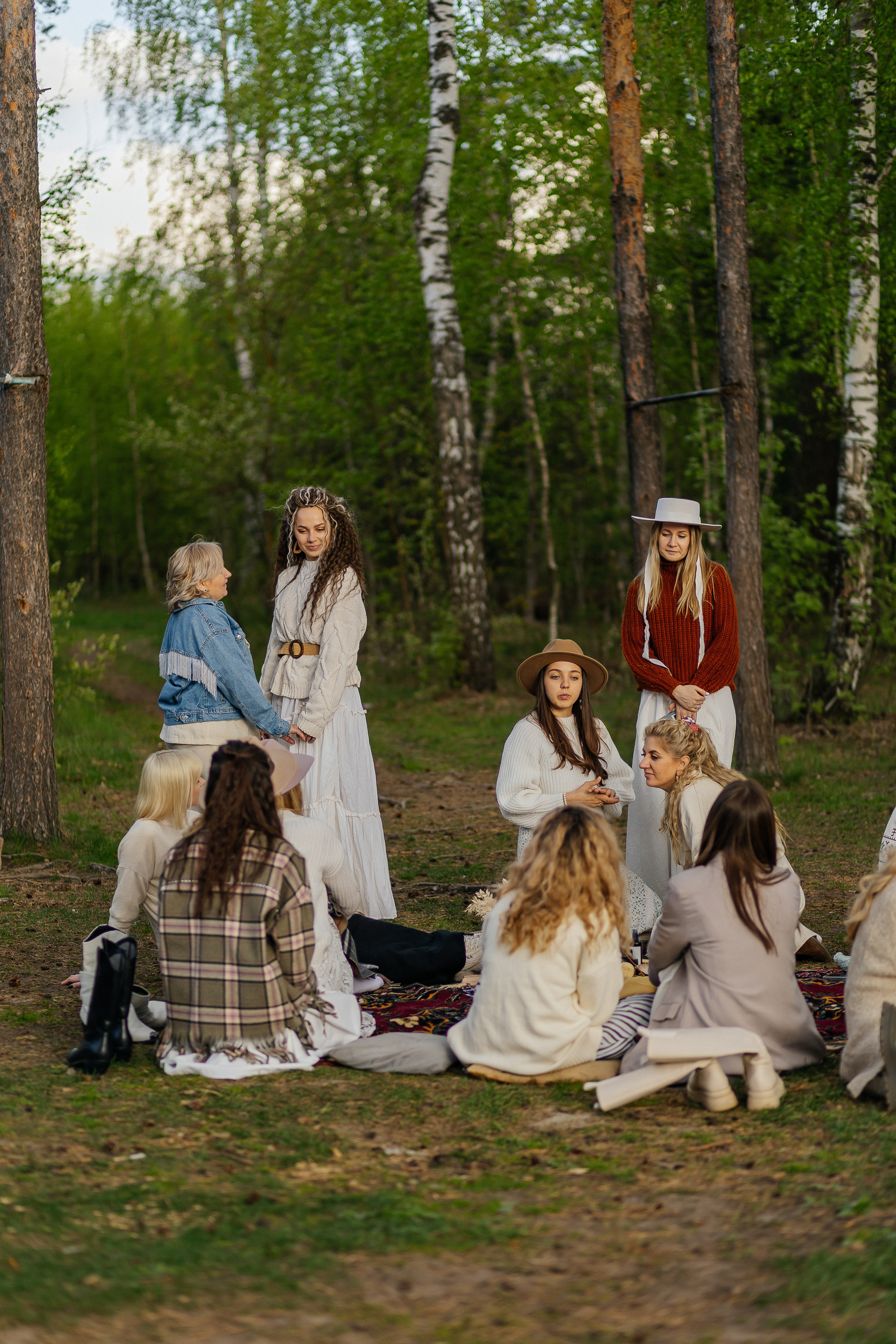 27 лет Любы на природе в стиле бохо. Фотограф Москва, Балашиха, МО. Свадьбы, репортажи, контент, портреты