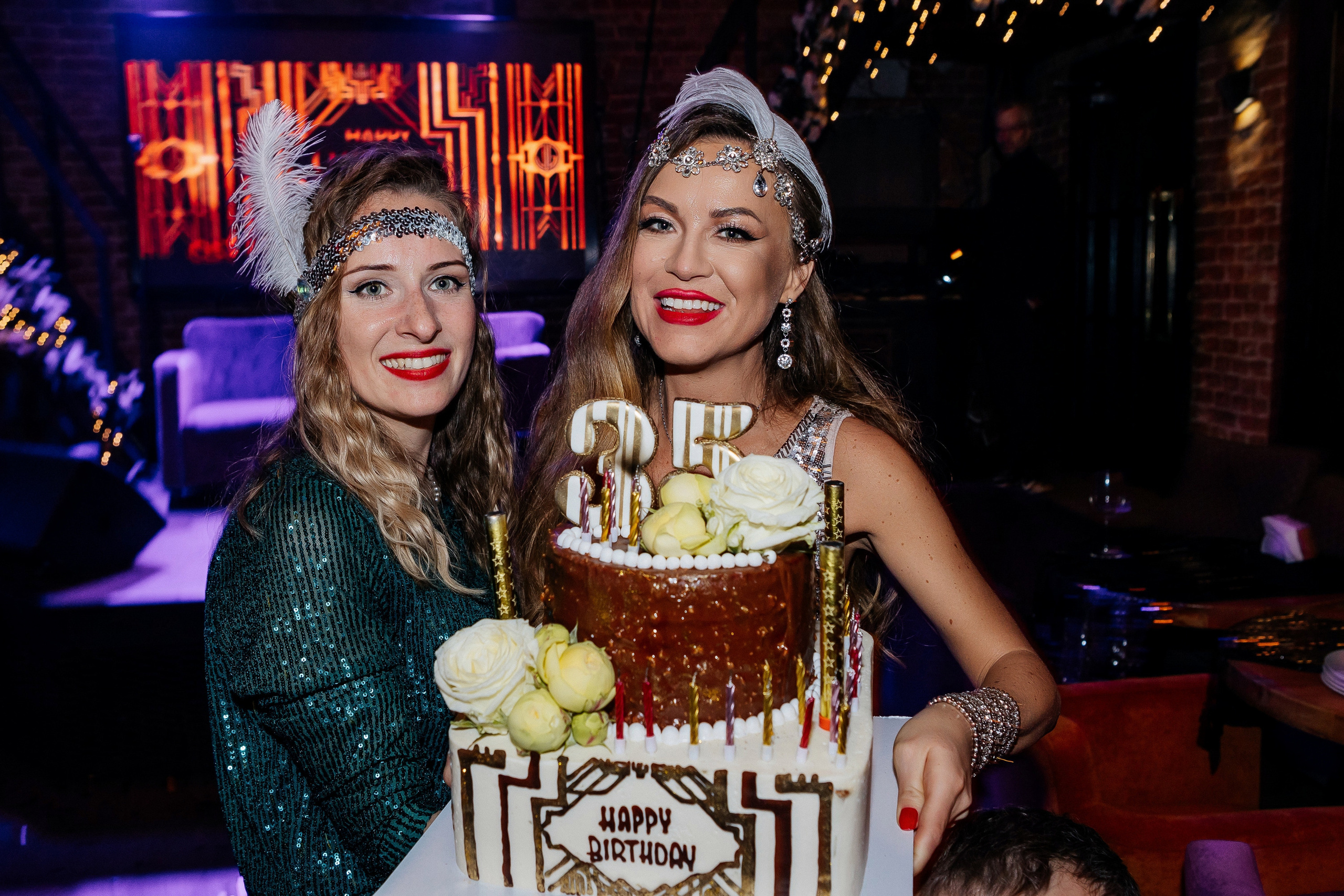 Юбилей Олеси 35 лет в стиле Гэтсби. Фотограф Москва, Балашиха, МО. Свадьбы, репортажи, контент, портреты