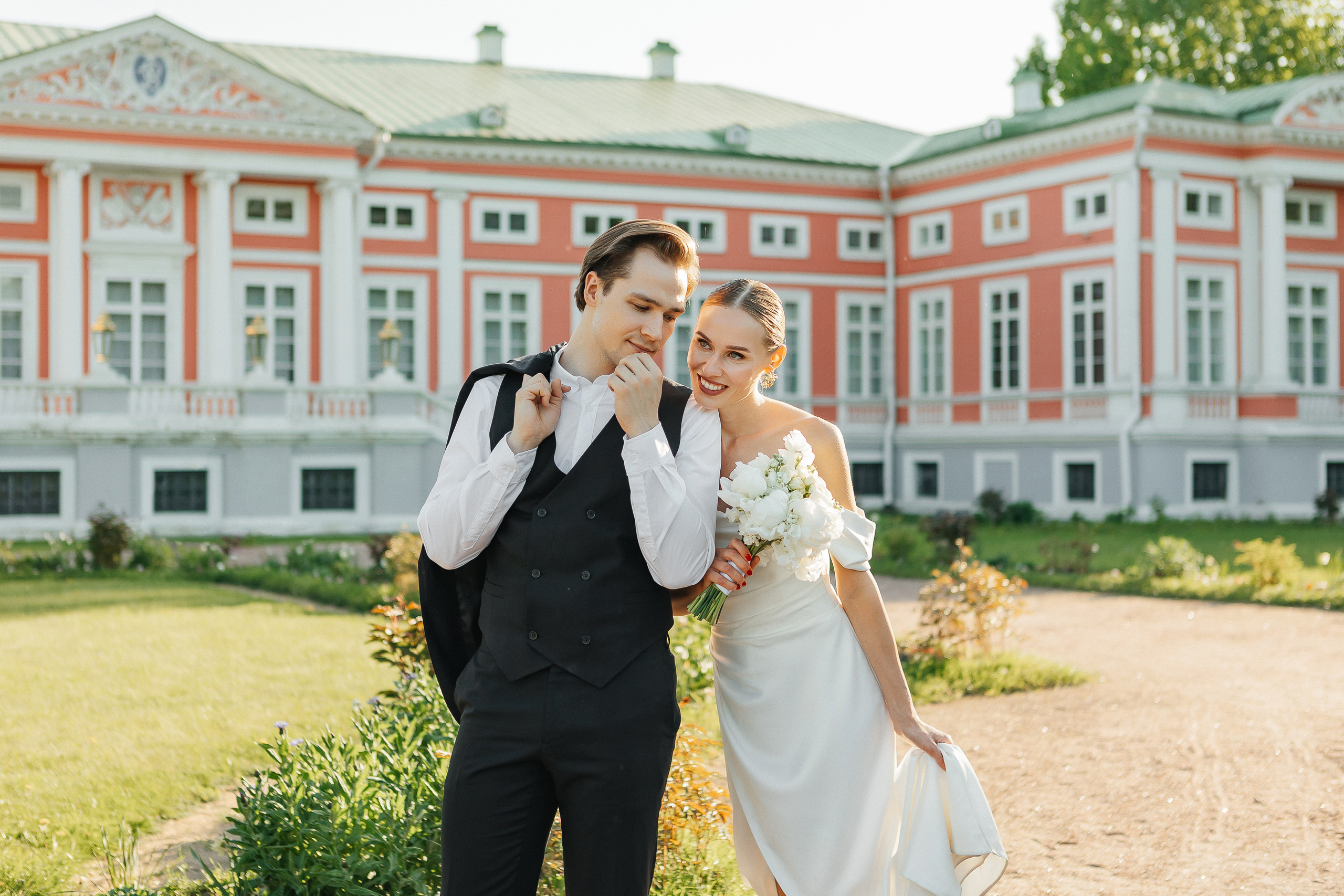 Прогулка в усадьбе Кусково. Фотограф Москва, Балашиха, МО. Свадьбы, репортажи, контент, портреты