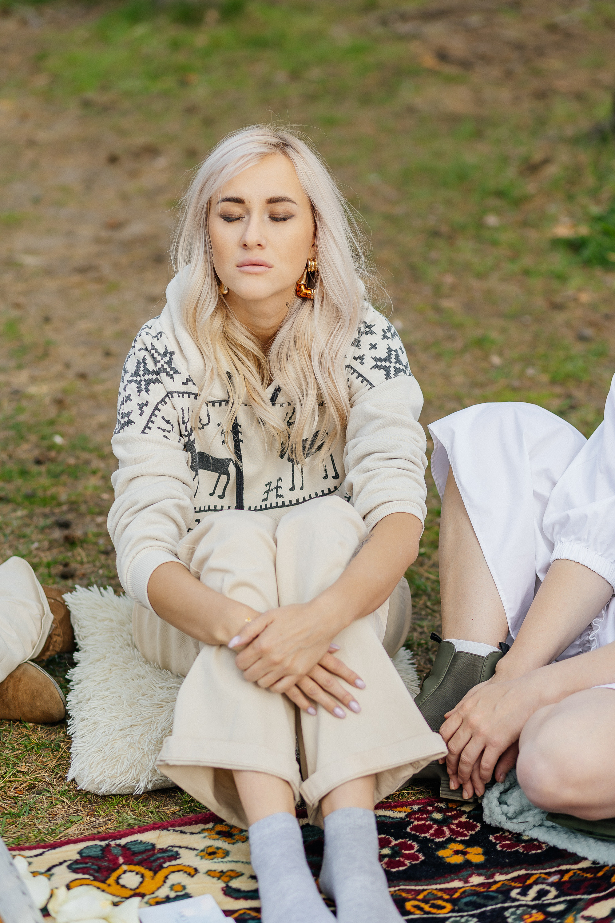 27 лет Любы на природе в стиле бохо. Фотограф Москва, Балашиха, МО. Свадьбы, репортажи, контент, портреты