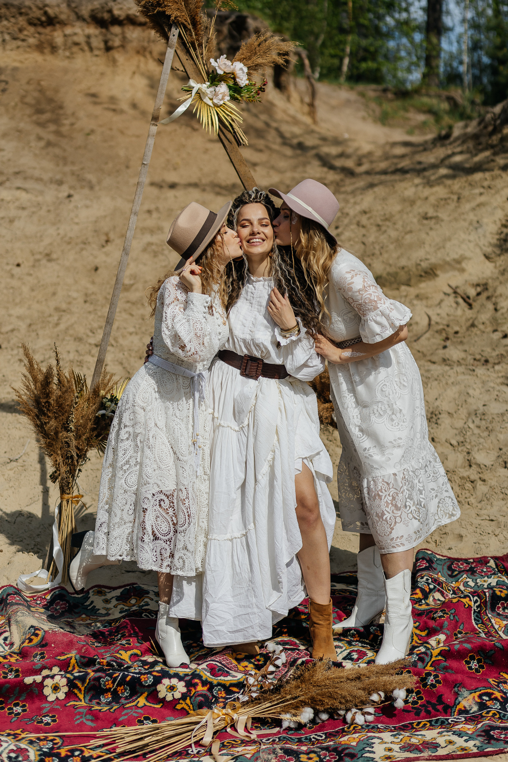 27 лет Любы на природе в стиле бохо. Фотограф Москва, Балашиха, МО. Свадьбы, репортажи, контент, портреты